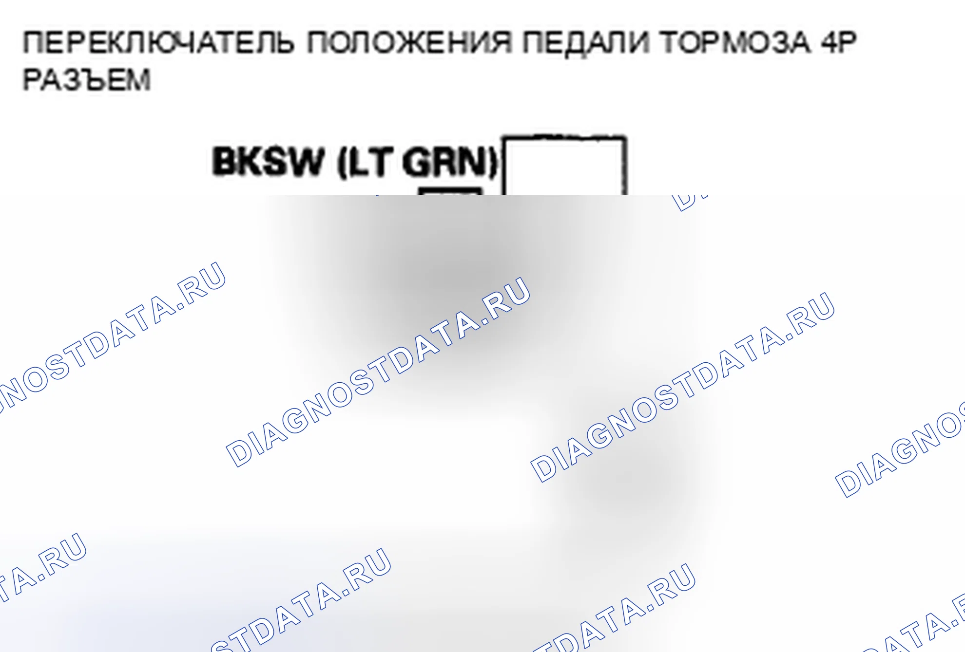 Рис. 67: расшифровка кода ошибки 68-22: переключатель положения педали тормоза застрял во включенном состоянии. Acura CSX I