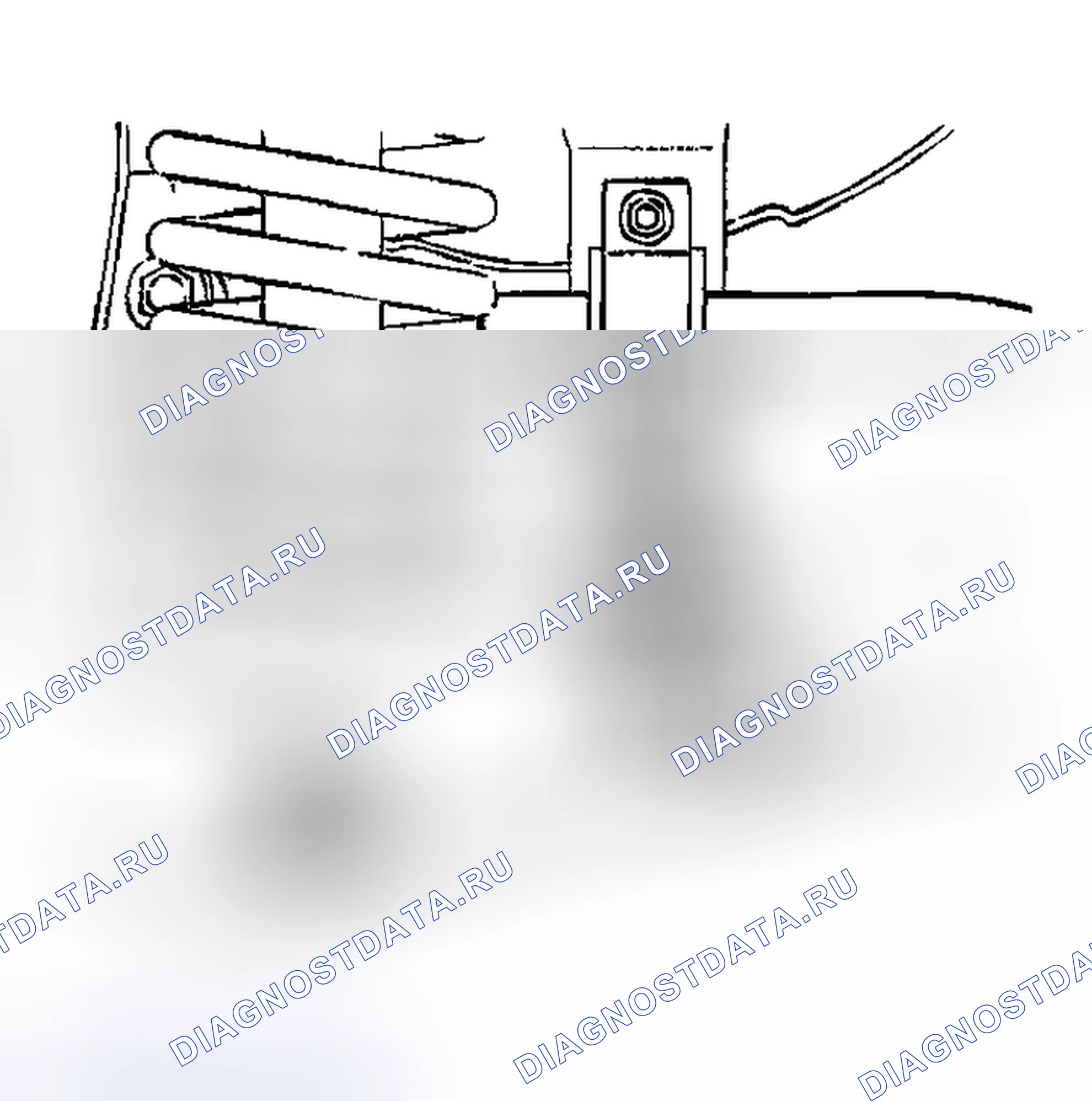 Рис. 41: > > B < < СОЕДИНЕНИЕ ЗВЕНА СТАБИЛИЗАТОРА. Mazda MX-5 NA