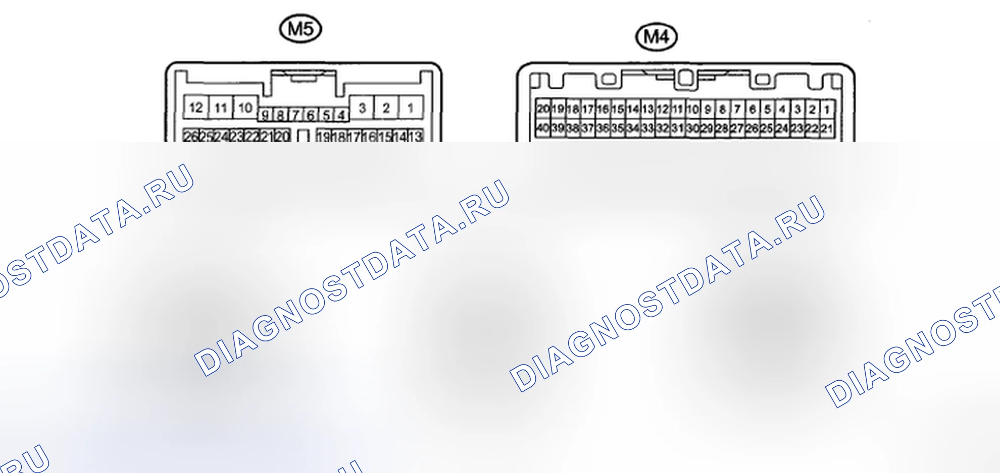 Рис. 75: КЛЕММЫ ЭБУ. Honda Accord IX