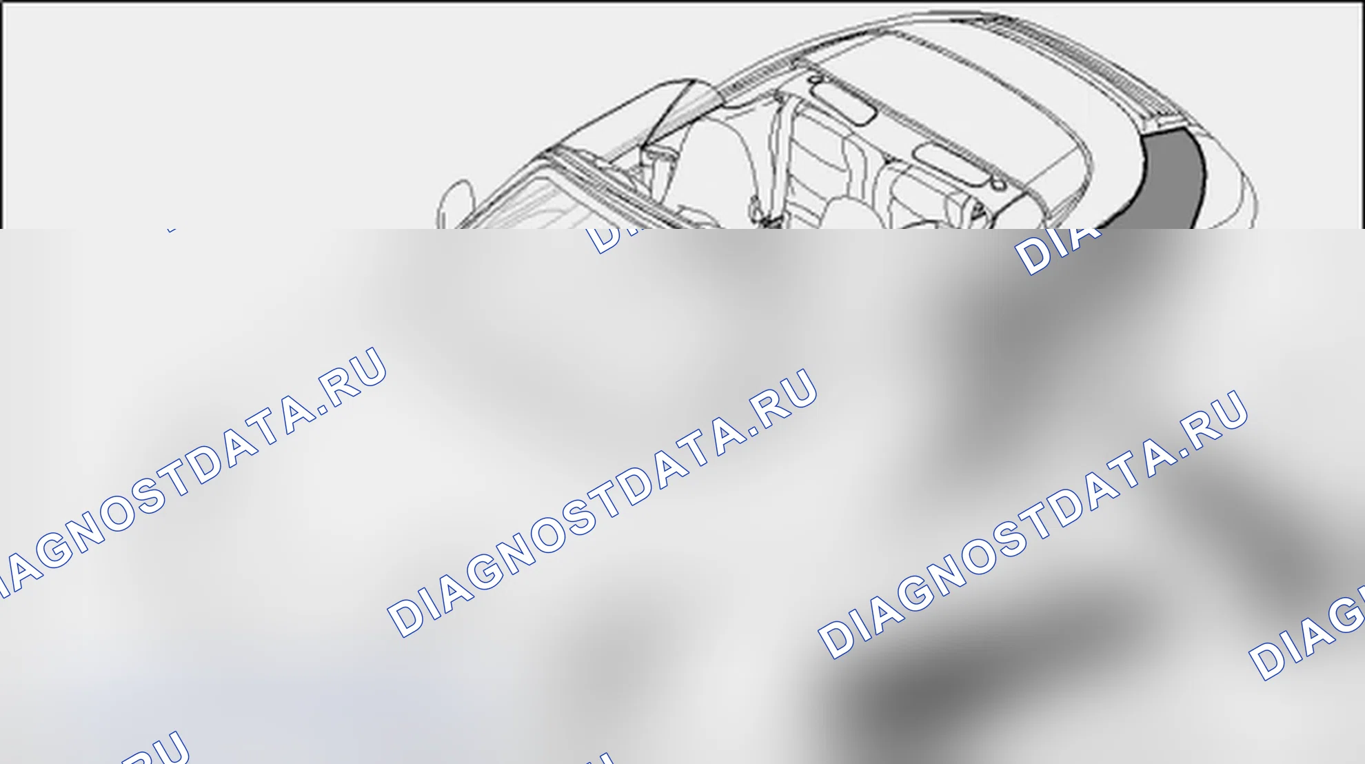 Рис. 975: Удаление боковой секции. Porsche 911 GT3 997