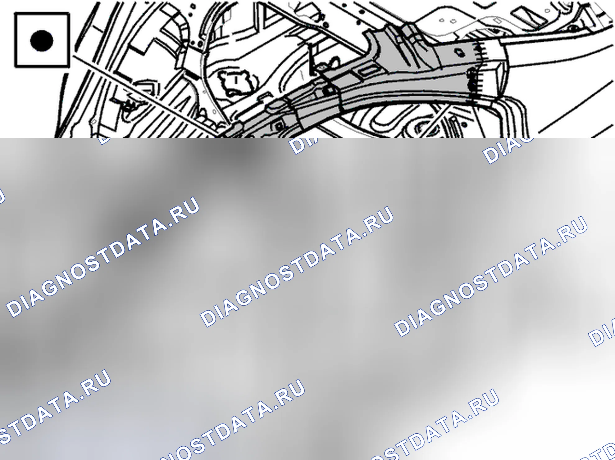 Рис. 173: Кантрейл / сторона крыши, замена. Volvo S60 I