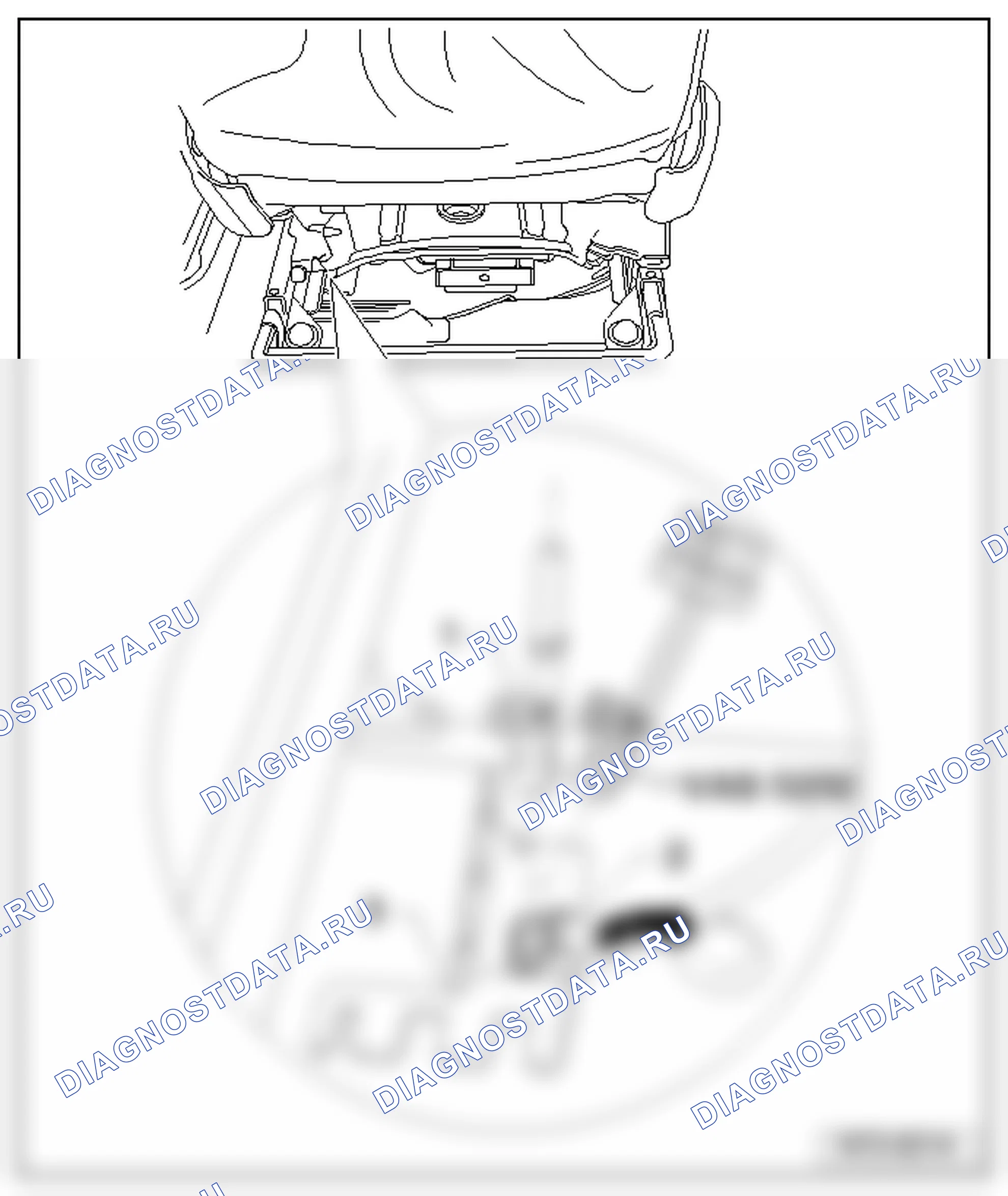 Передние сиденья (общий ремонт кузова, интерьер). SEAT Alhambra I
