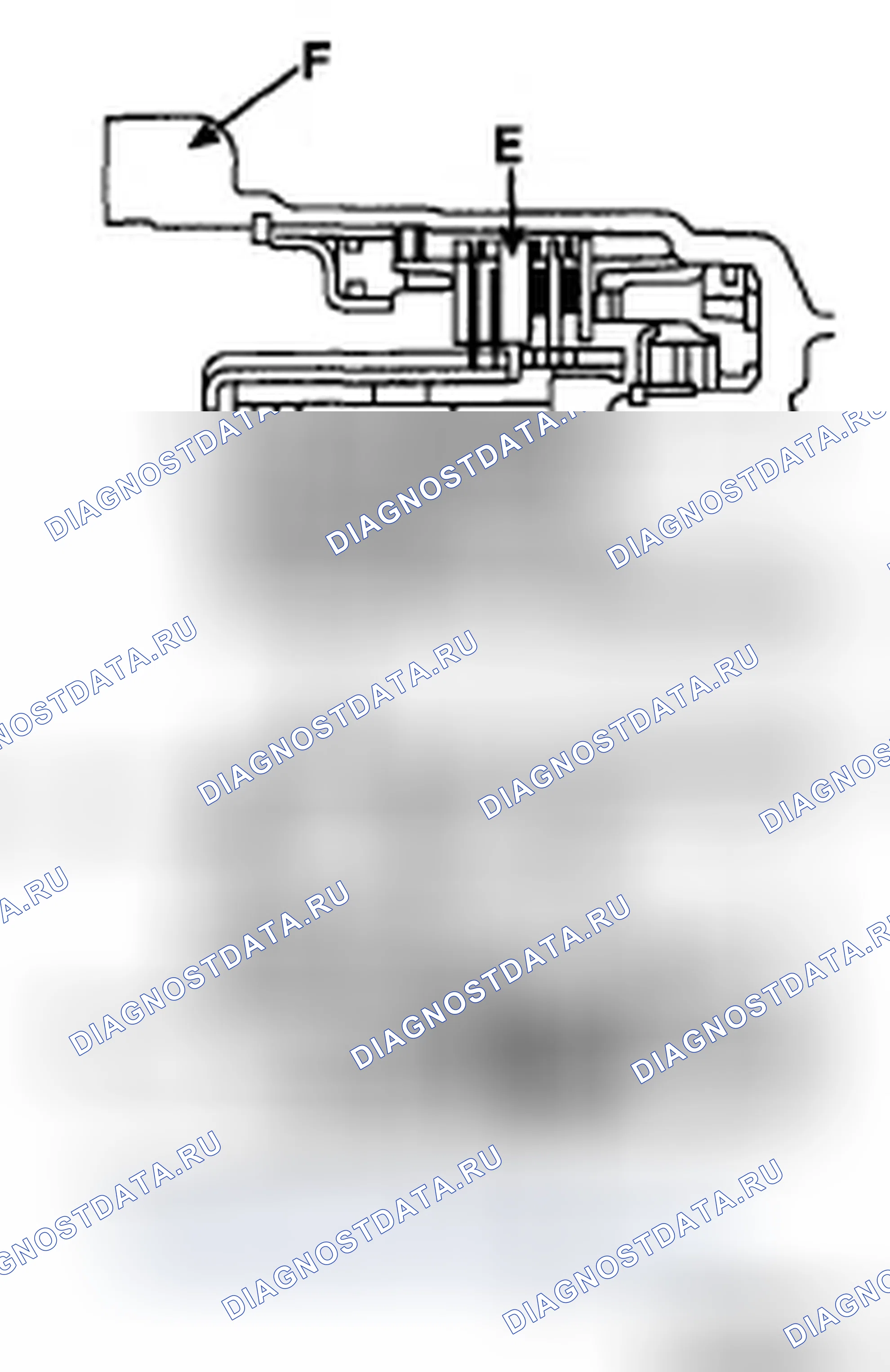 Рис. 119: ТОРМОЗ ЗАДНЕГО ХОДА И ВТОРОЙ ТОРМОЗ. Hyundai Tucson I