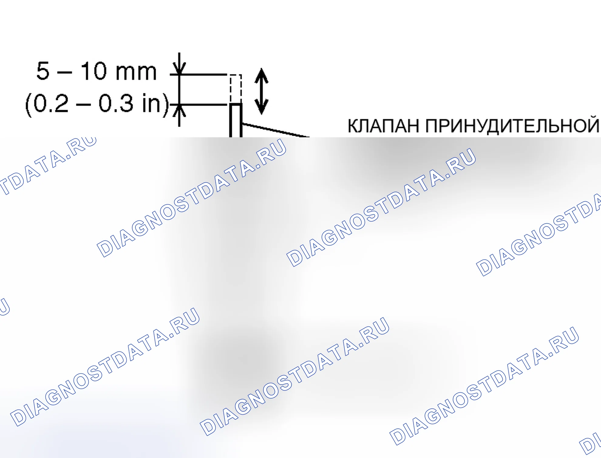 Рис. 6: ПРОВЕРКА КЛАПАНА ПРИНУДИТЕЛЬНОЙ ВЕНТИЛЯЦИИ КАРТЕРА. Mitsubishi Galant IX рестайлинг