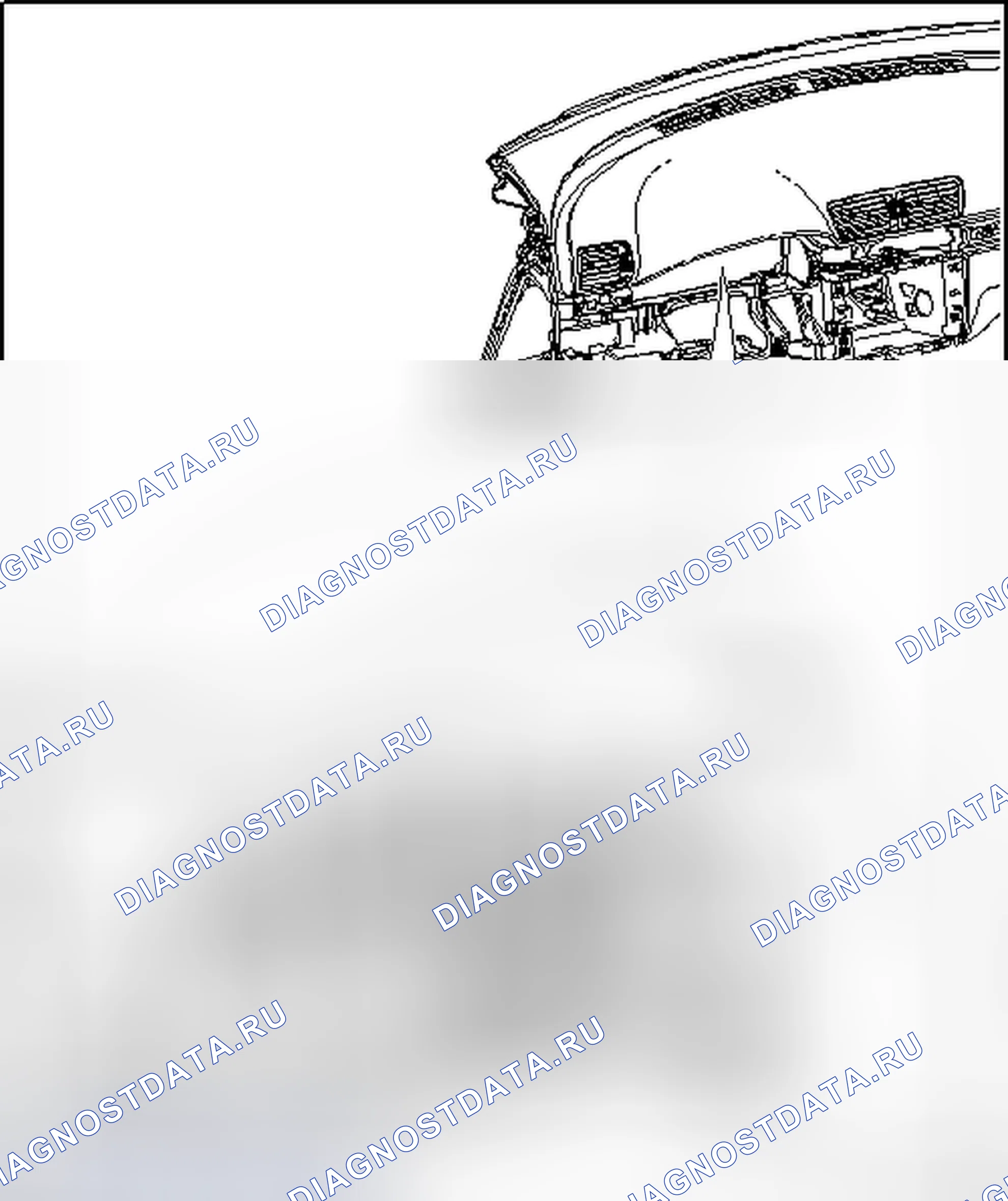 Рис. 15: ПРИБОРНАЯ ПАНЕЛЬ. Volkswagen Passat B6