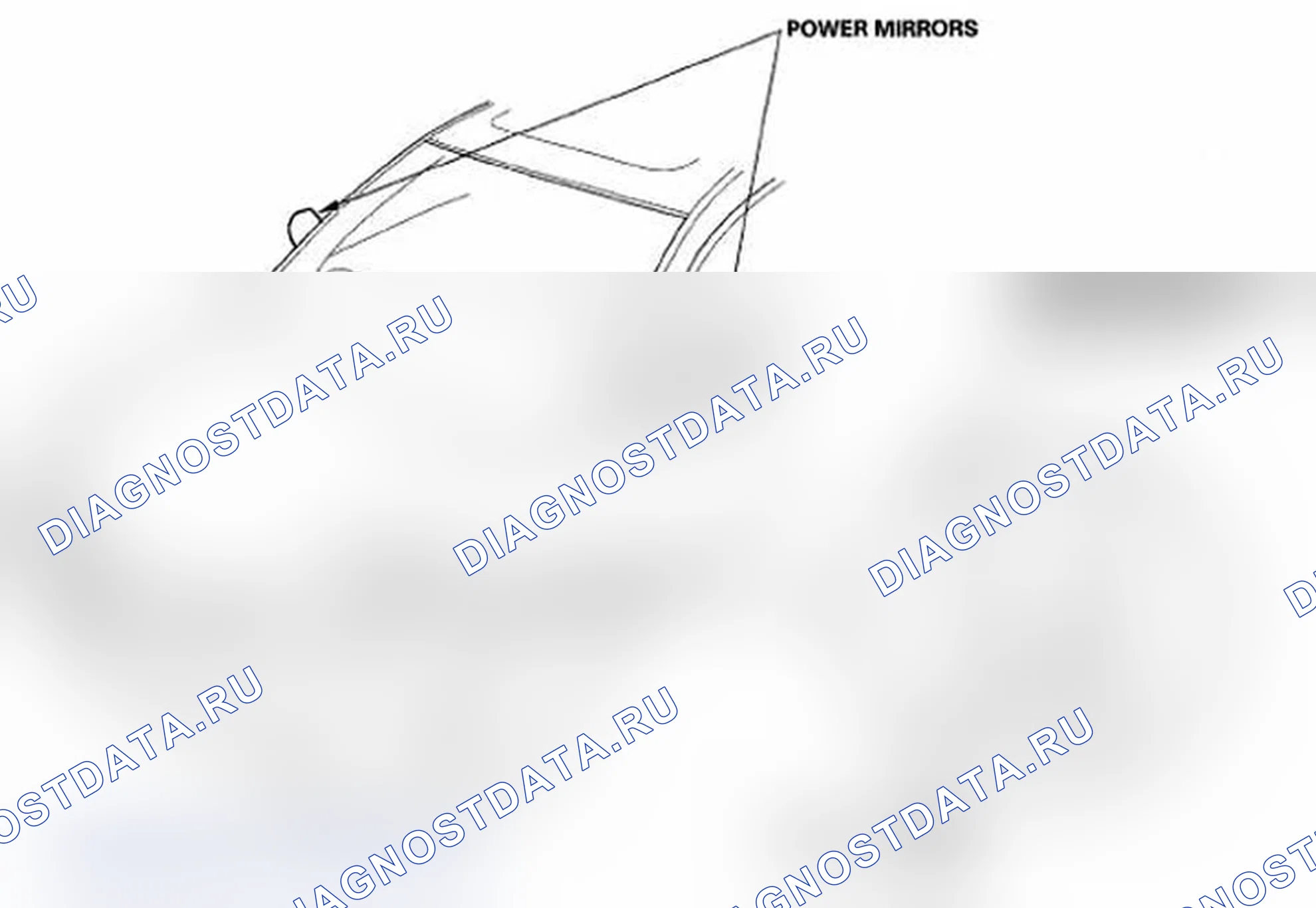 Рис. 16: Указатель расположения компонентов. Acura RDX I