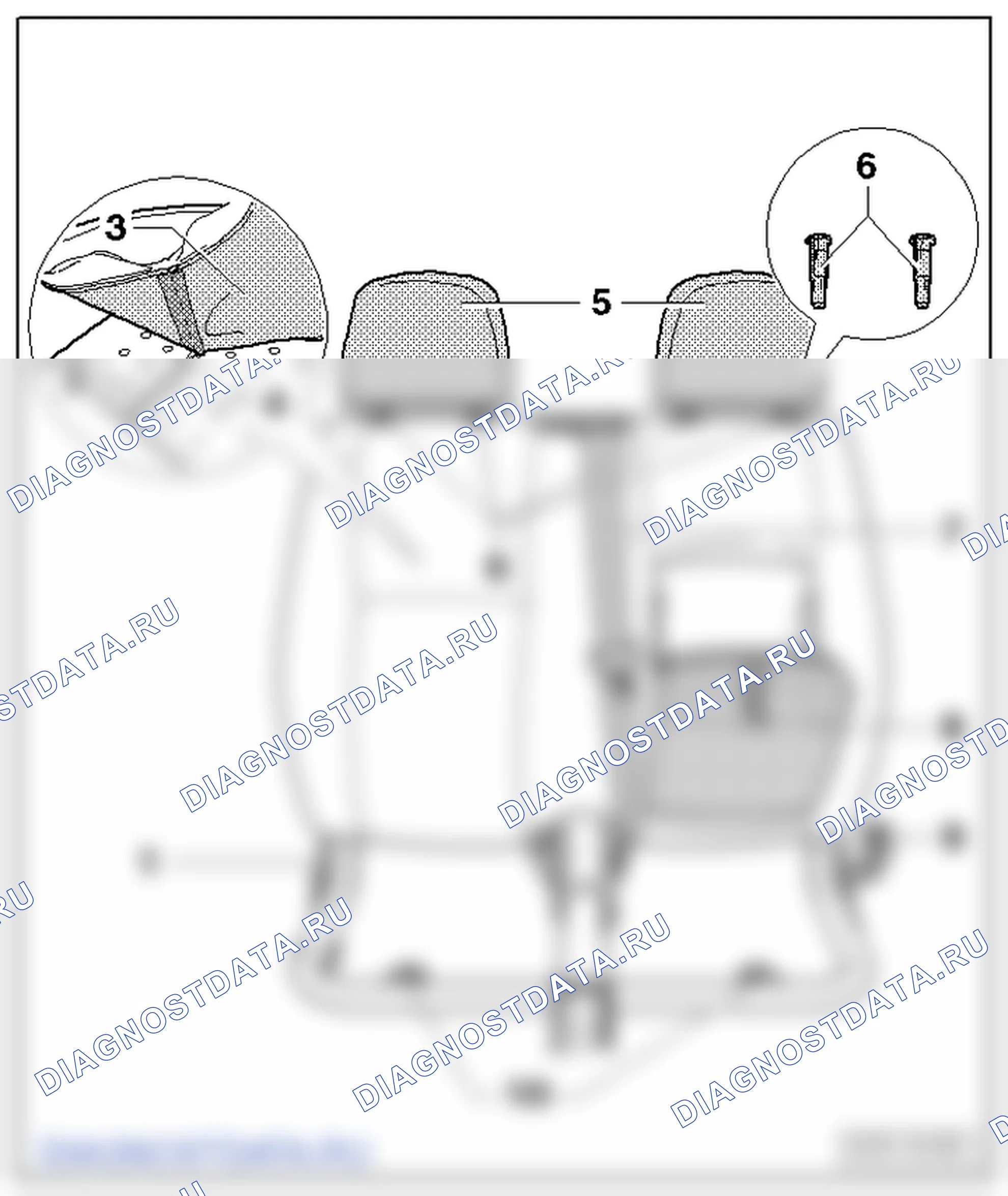 Подушки и обивки передних сидений. Volkswagen Crafter I