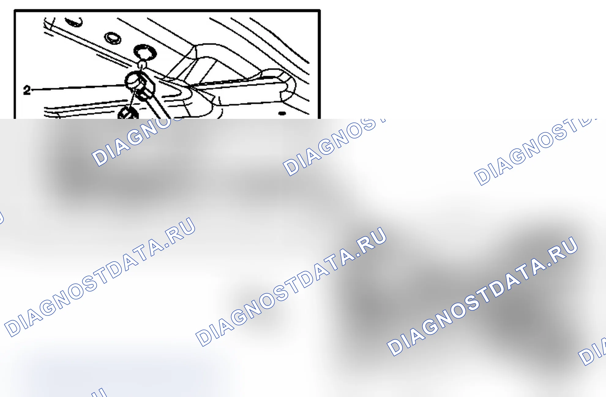 Рис. 93: Замена стойки капота. Chevrolet Captiva I рестайлинг 2