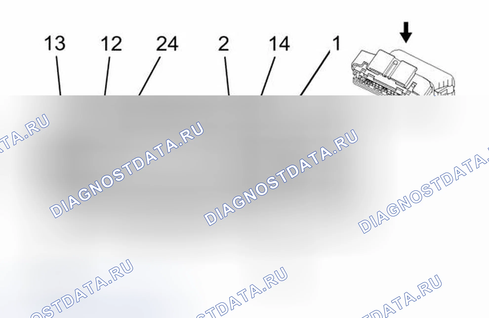 Рис. 259: Электронный модуль управления тормозами (EBCM) (без MX7). Cadillac CTS II