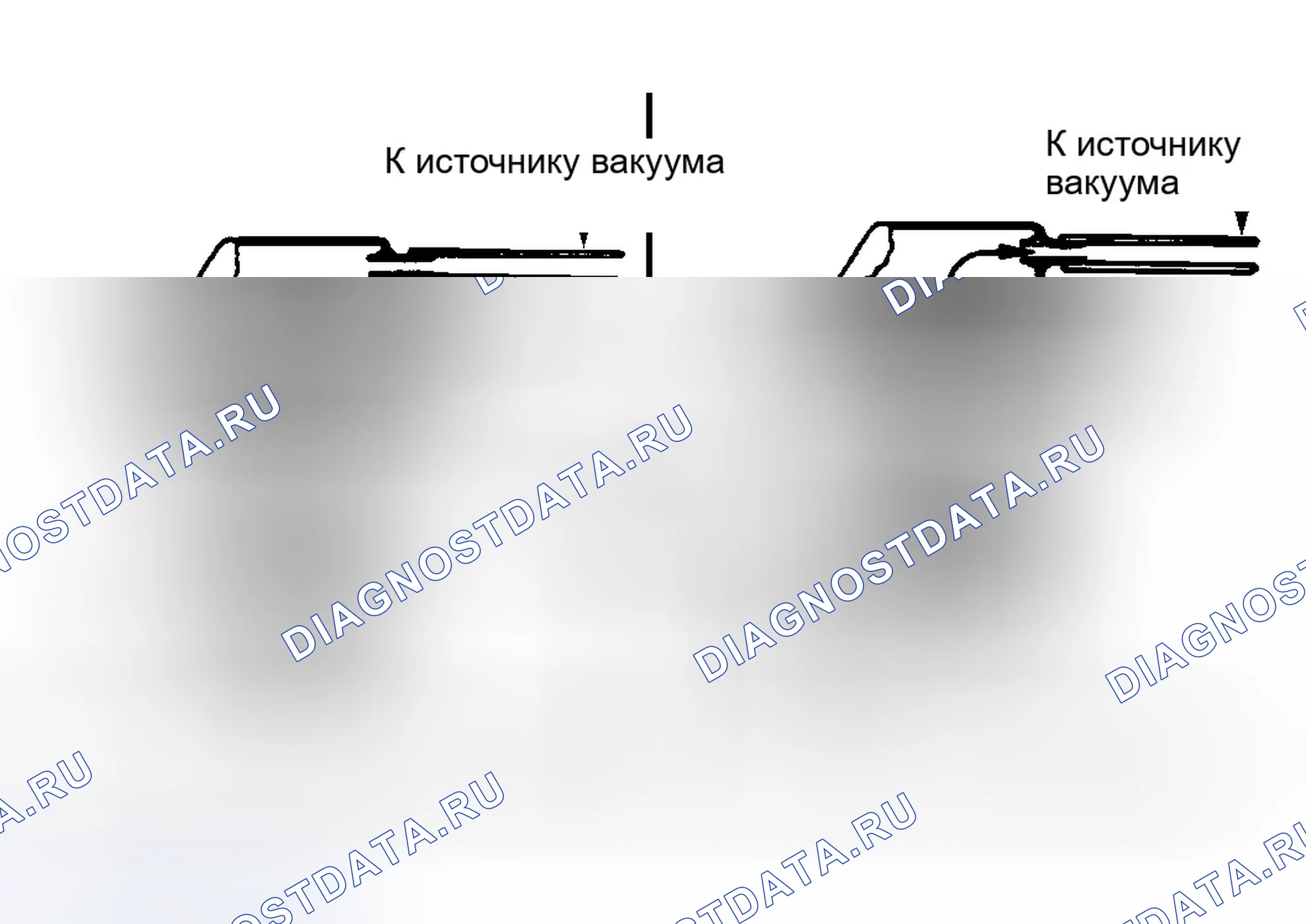 Рис. 7: Клапан рециркуляция отработавших газов с одной диафрагмой. Chrysler 300M I