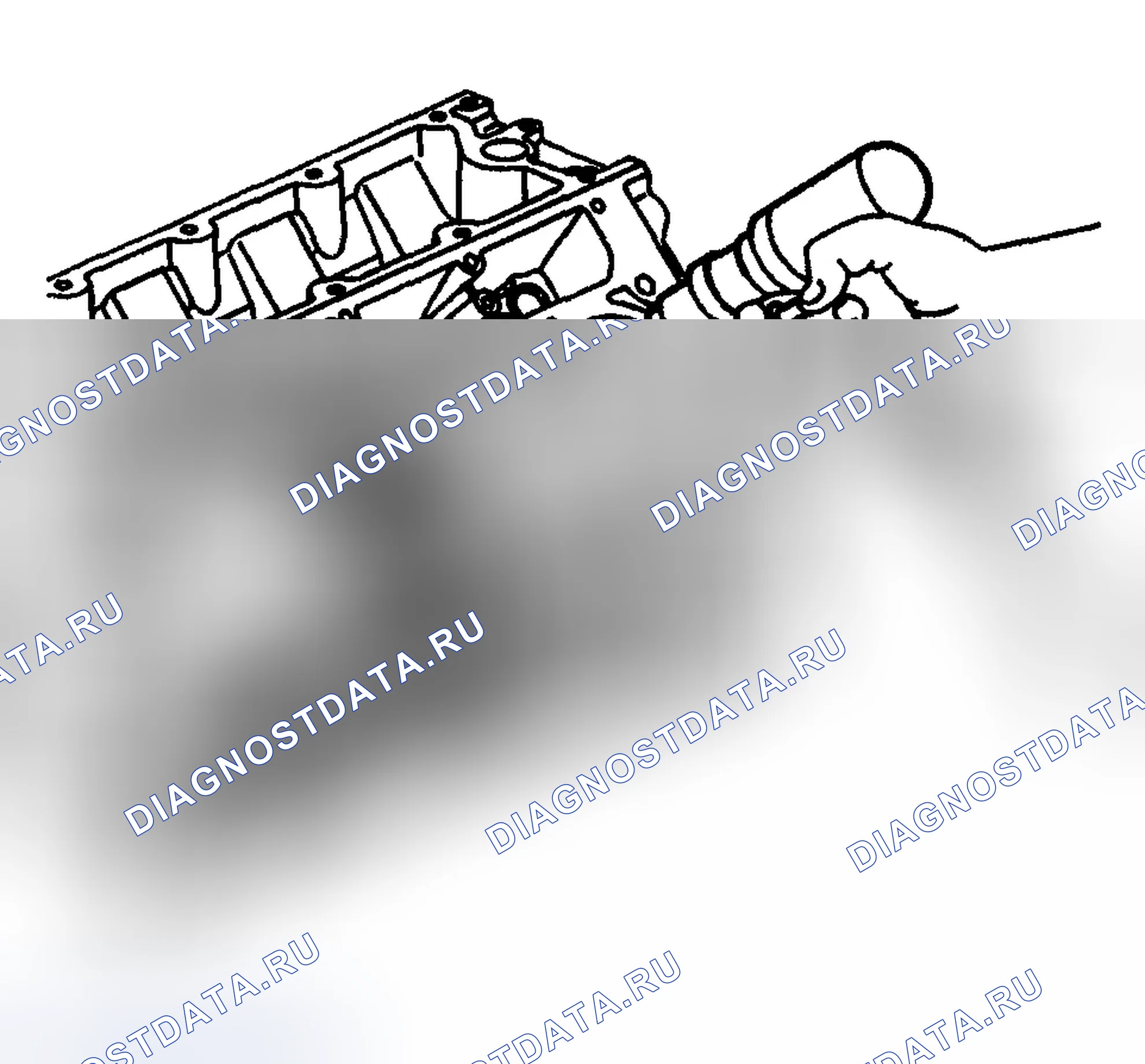 Рис. 720: Процедура дегазации. Chevrolet Silverado 2500 
