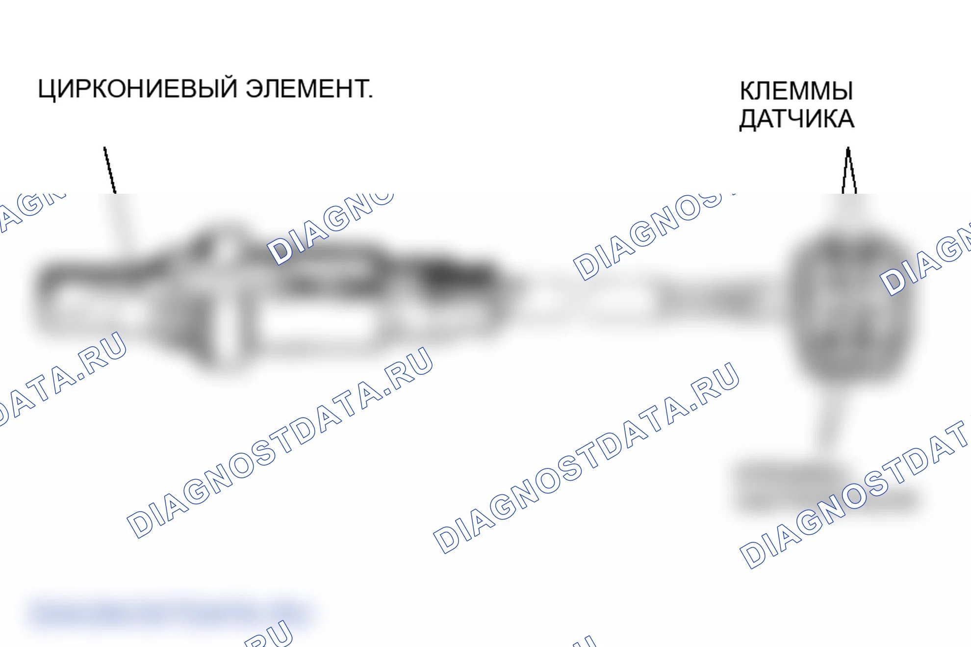 Рис. 23: Датчик соотношения компонентов топливовоздушной смеси (A / F). Honda S2000 AP2 рестайлинг