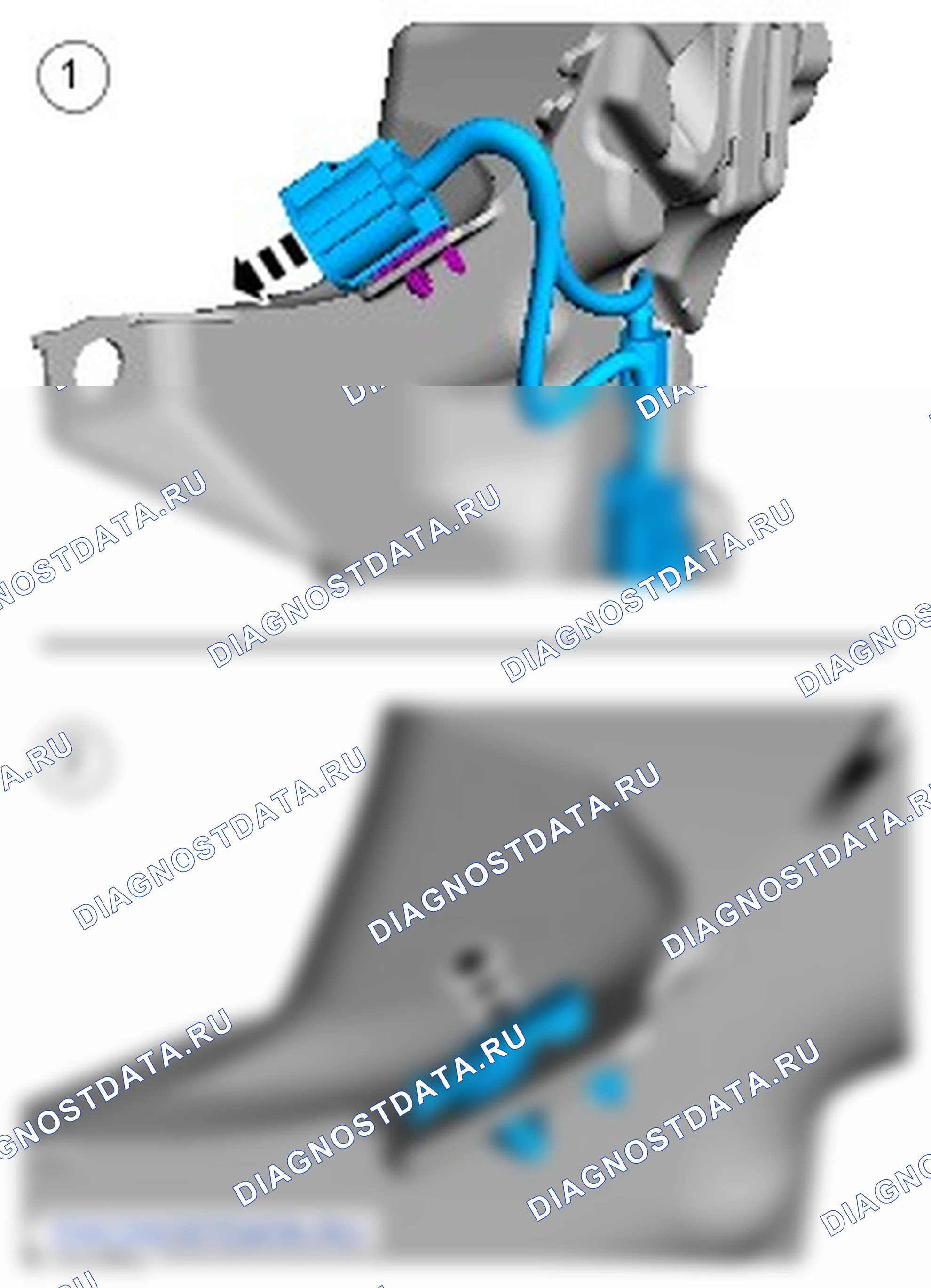 Как снять и установить бачок омывателя лобового стекла. Ford Grand C-MAX II