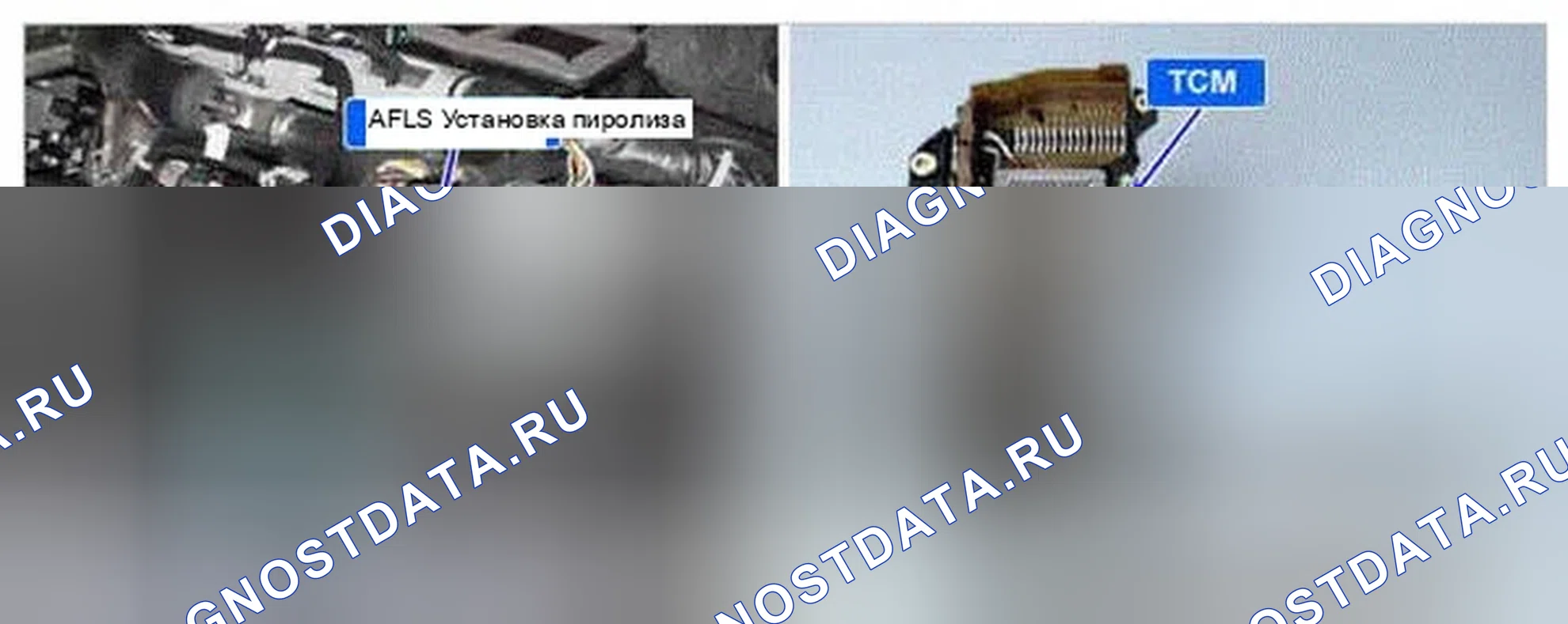 Рис. 203: Расположение компонентов. Hyundai Genesis I рестайлинг
