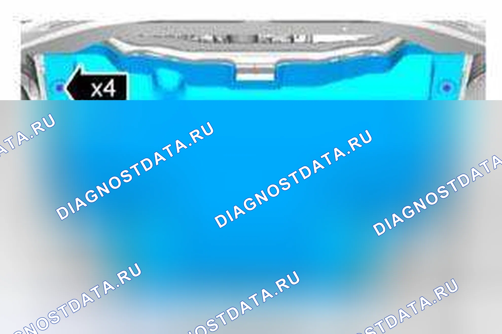 Рис. 12: Демонтаж. Hyundai Kona I