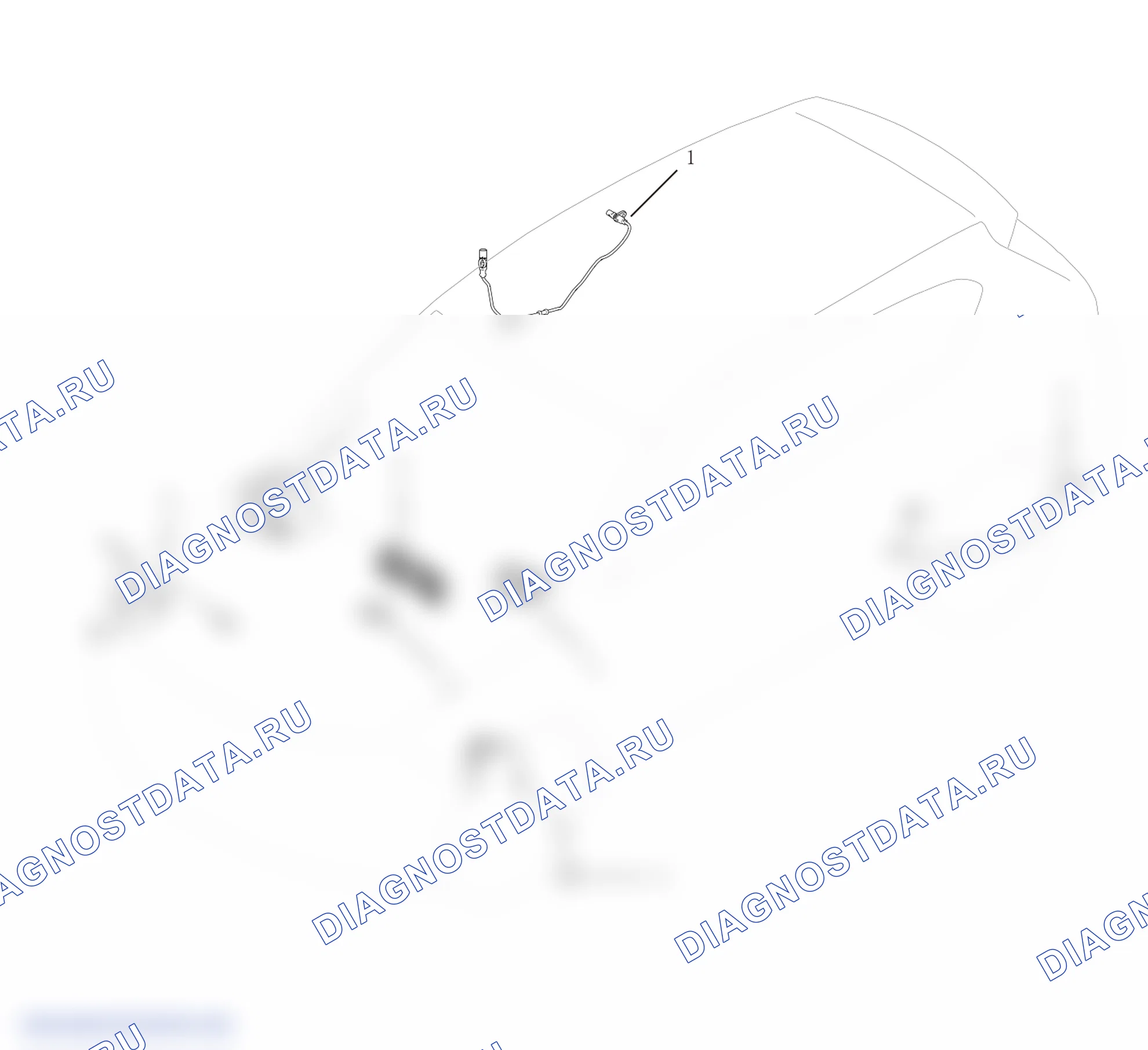 Схема расположения системы управления ESP — Haval H2. Haval H2 I