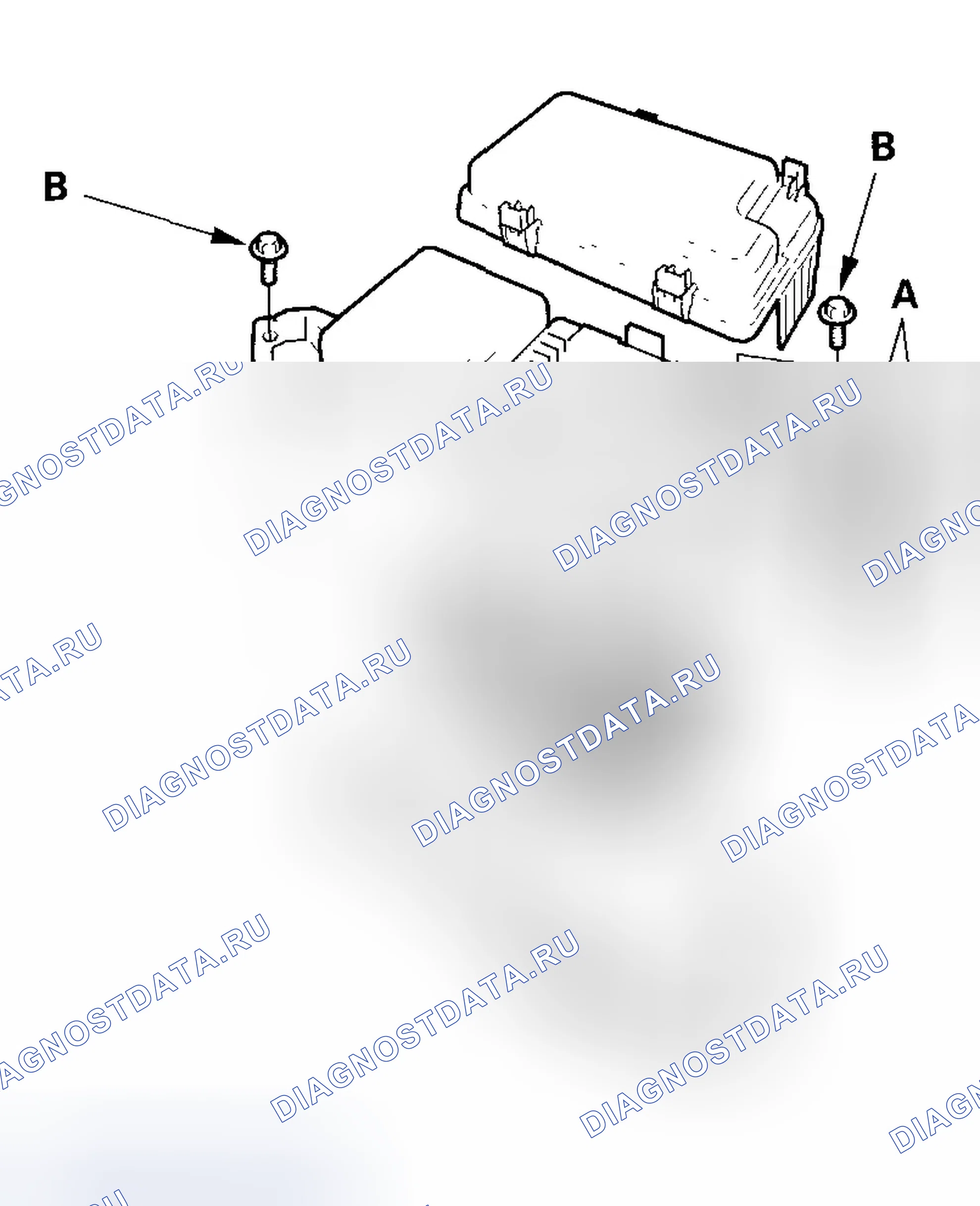 Рис. 64: Демонтаж. Honda Odyssey III