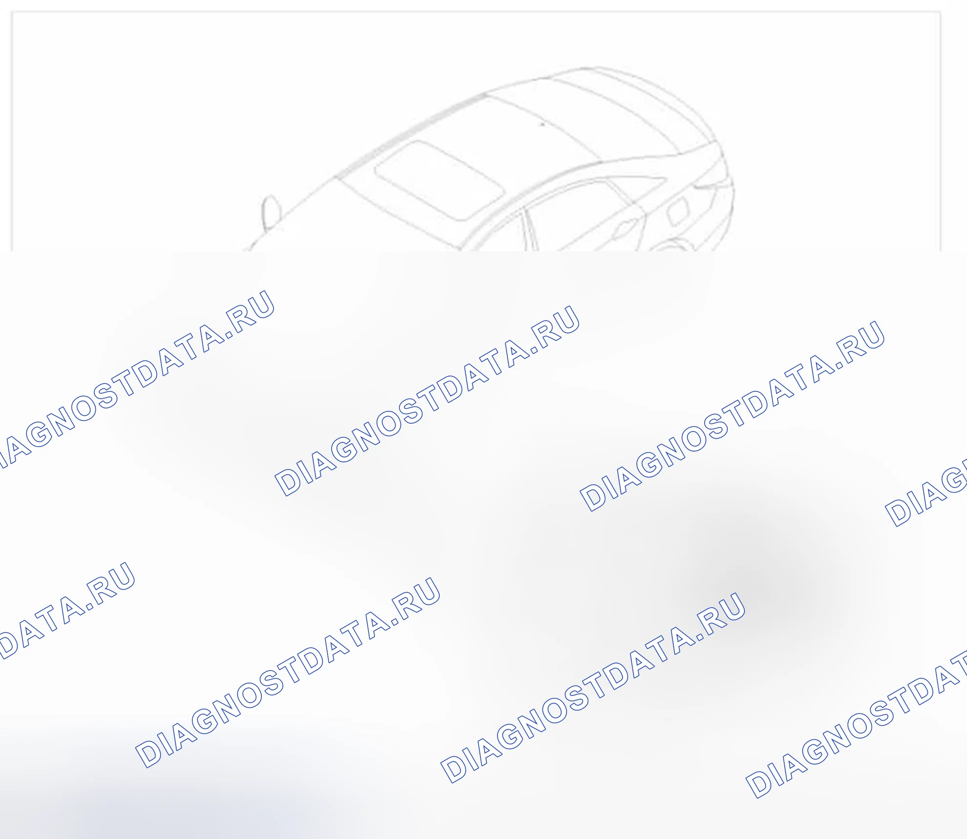 Рис. 47: Расположение компонентов. Hyundai Sonata VI