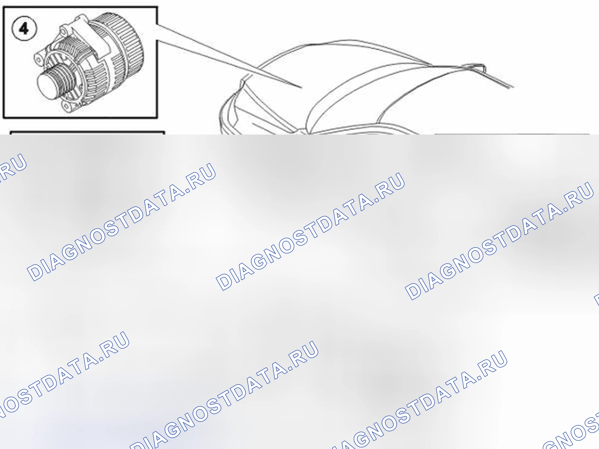 Рис. 14: Узлы LIN. Volvo V70 II