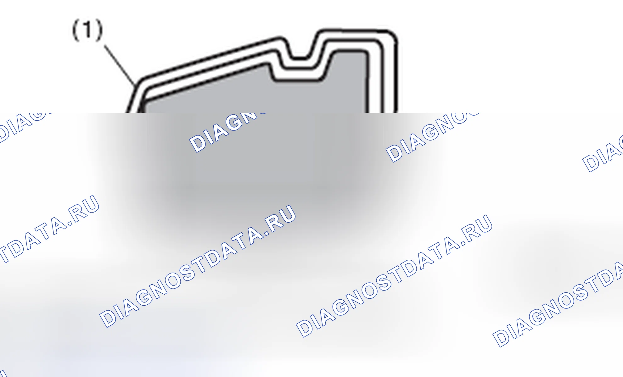 Рис. 139: СПОСОБ НАНЕСЕНИЯ ПОКРЫТИЯ НА БАМПЕР ИЗ ПП. Subaru Impreza GK