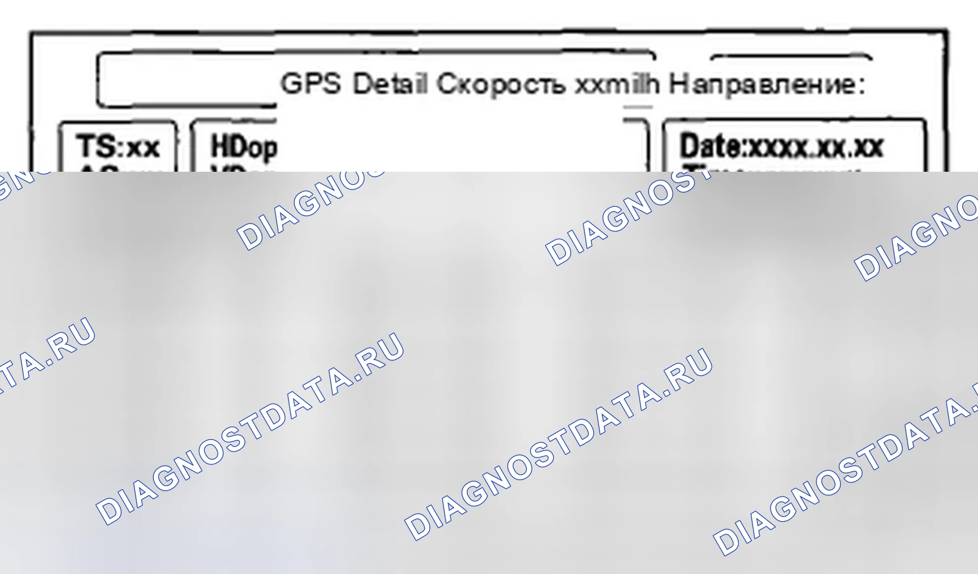 Рис. 109: Детализация GPS. Honda Insight ZE2 рестайлинг