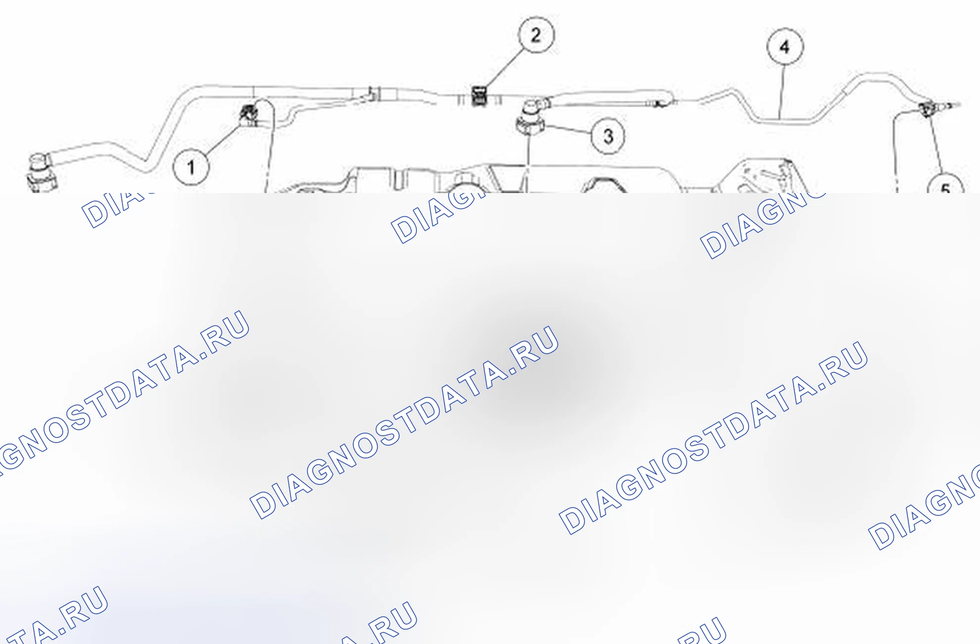 Рис. 1: Топливный бак 106L. Lincoln Navigator III