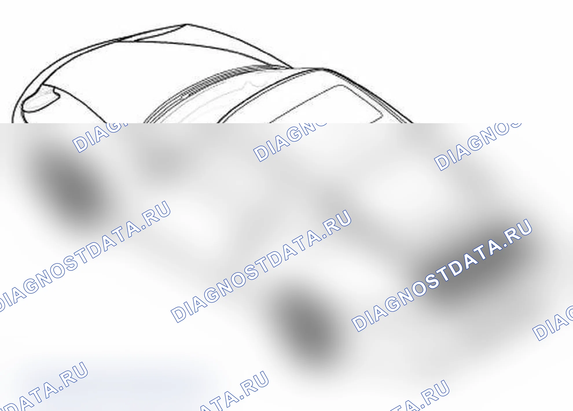 Рис. 98: Снятие и установка задней крышки. Porsche 911 Carrera 996
