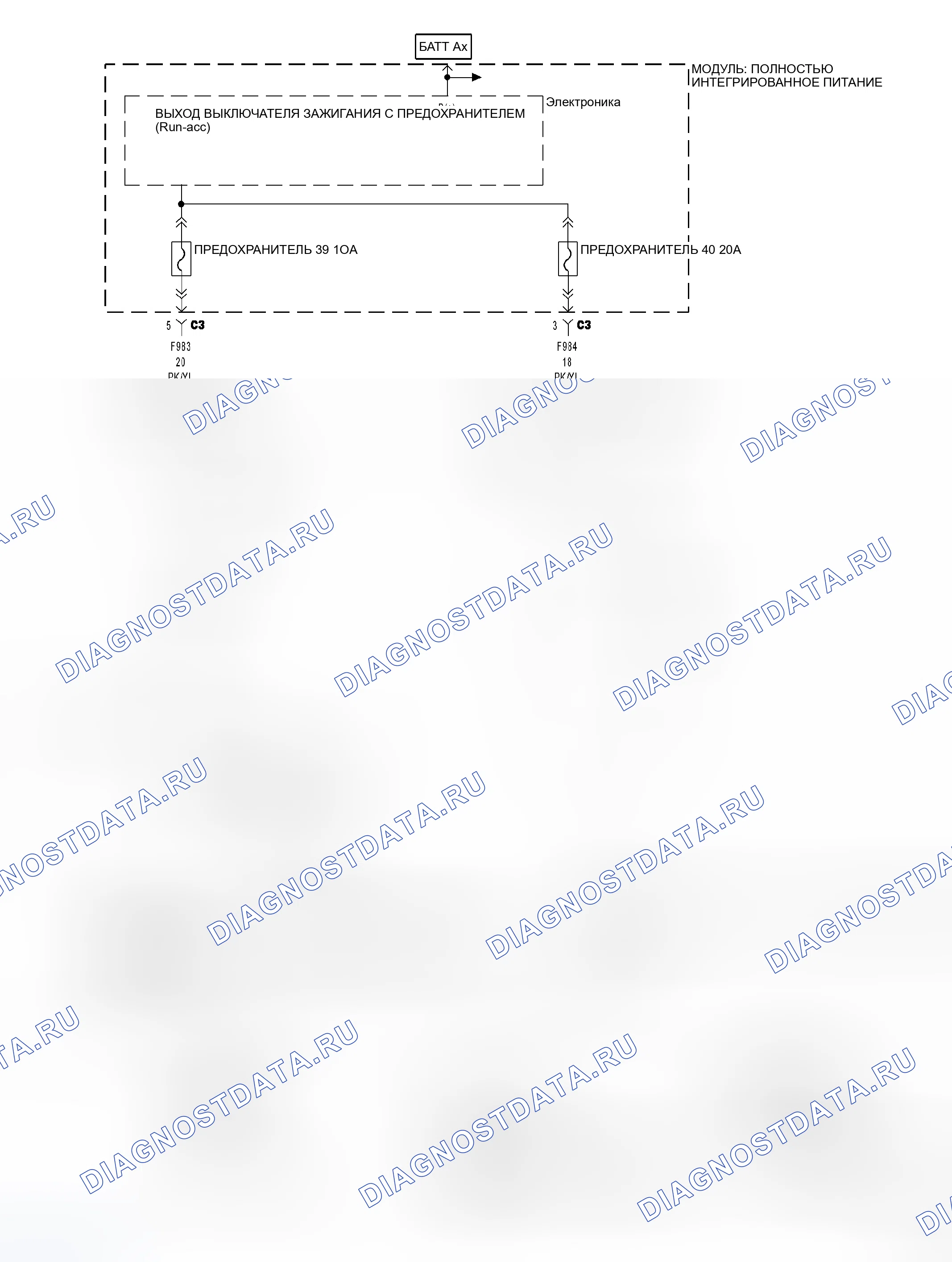 Рис. 32: Принципиальная схема. Dodge Cab & Chassis R3500 HD transition