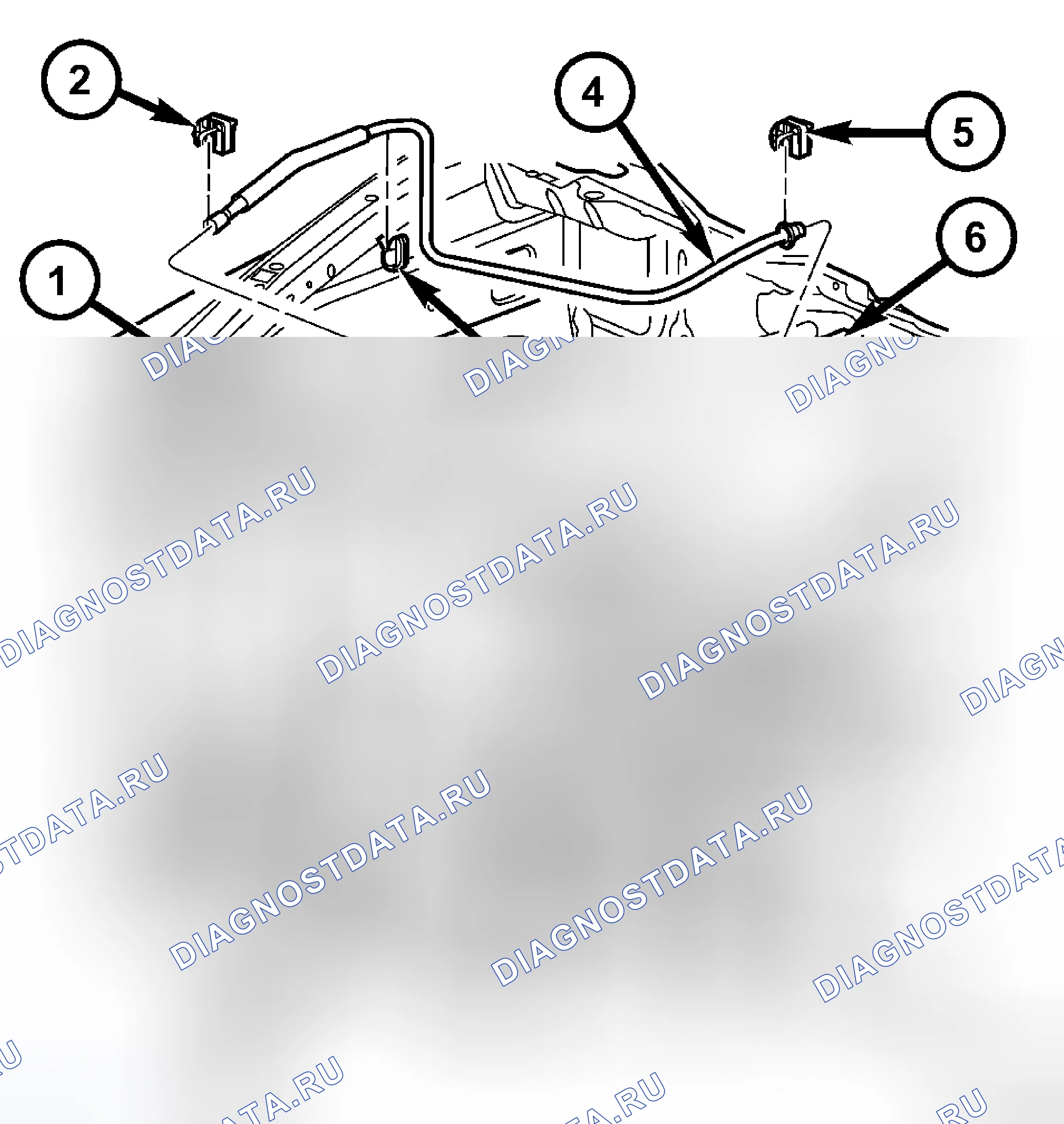 Рис. 107: ПЕРЕДНЯЯ СЕКЦИЯ. Dodge Cab & Chassis R3500 HD 
