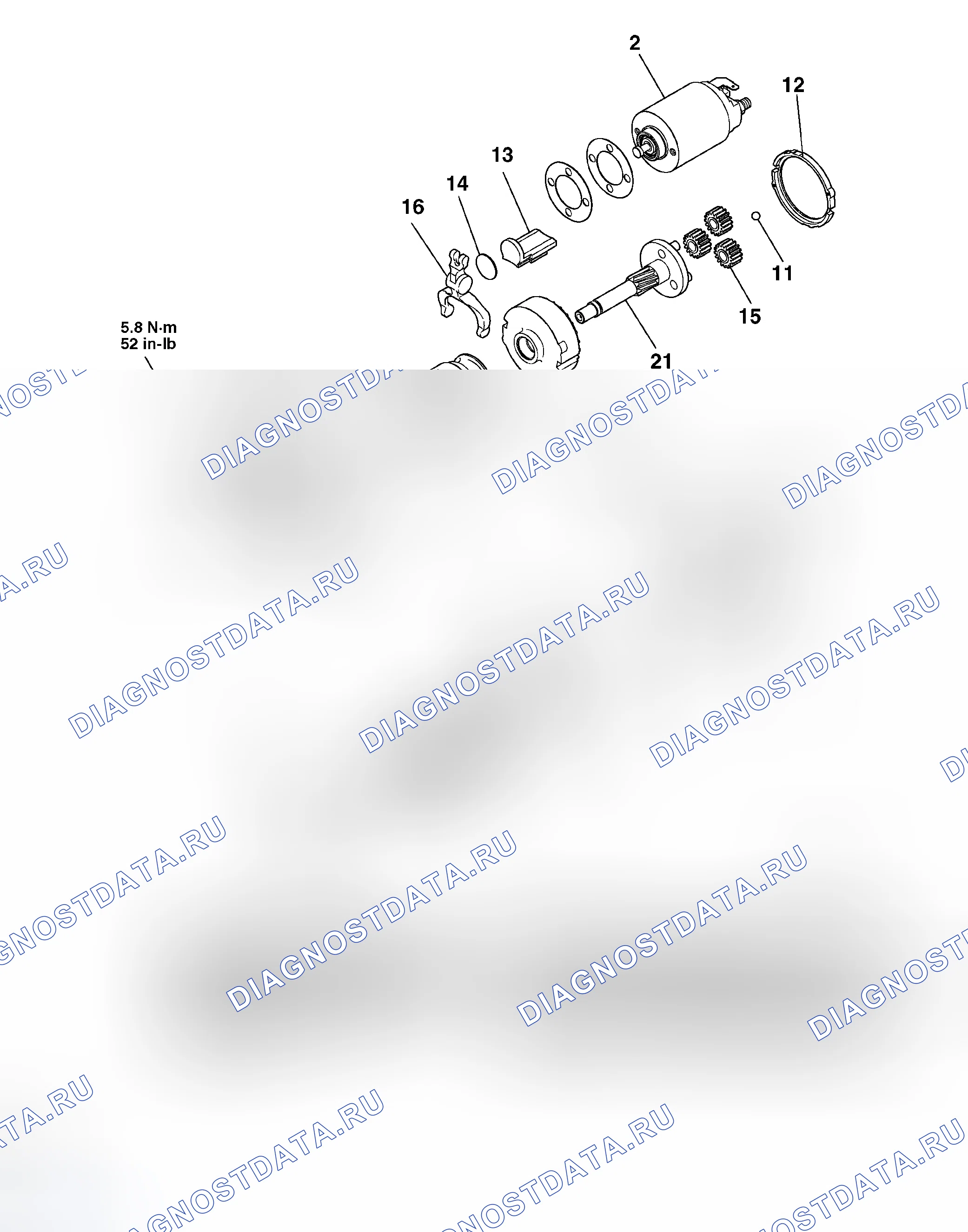 Рис. 15: <2,0 л ДВИГАТЕЛЬ>. Mitsubishi Lancer Evolution IX
