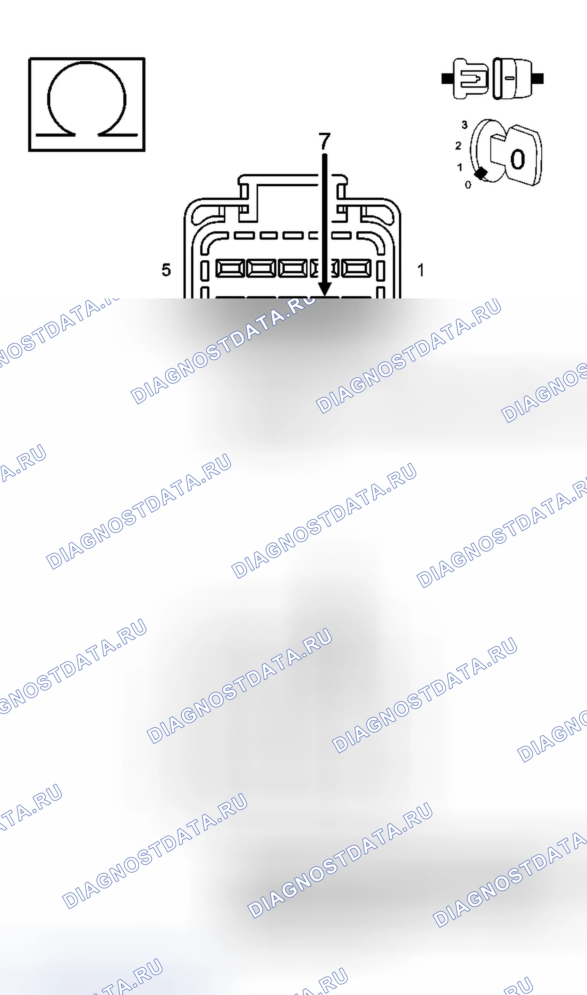 Рис. 397: Диагностический тест. Dodge Dakota III