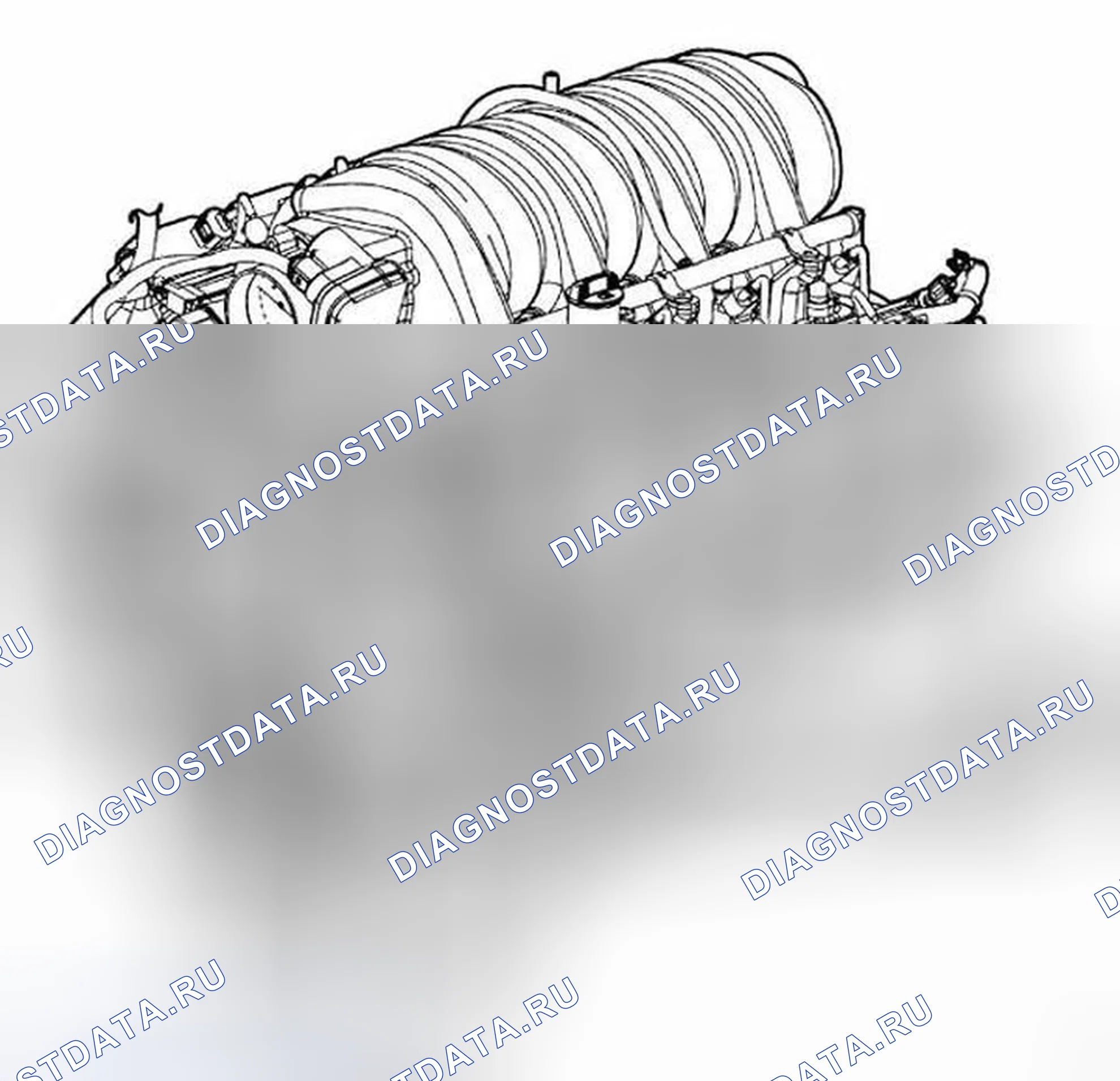 Рис. 447: ОПИСАНИЕ механической части двигателя. Dodge Challenger III