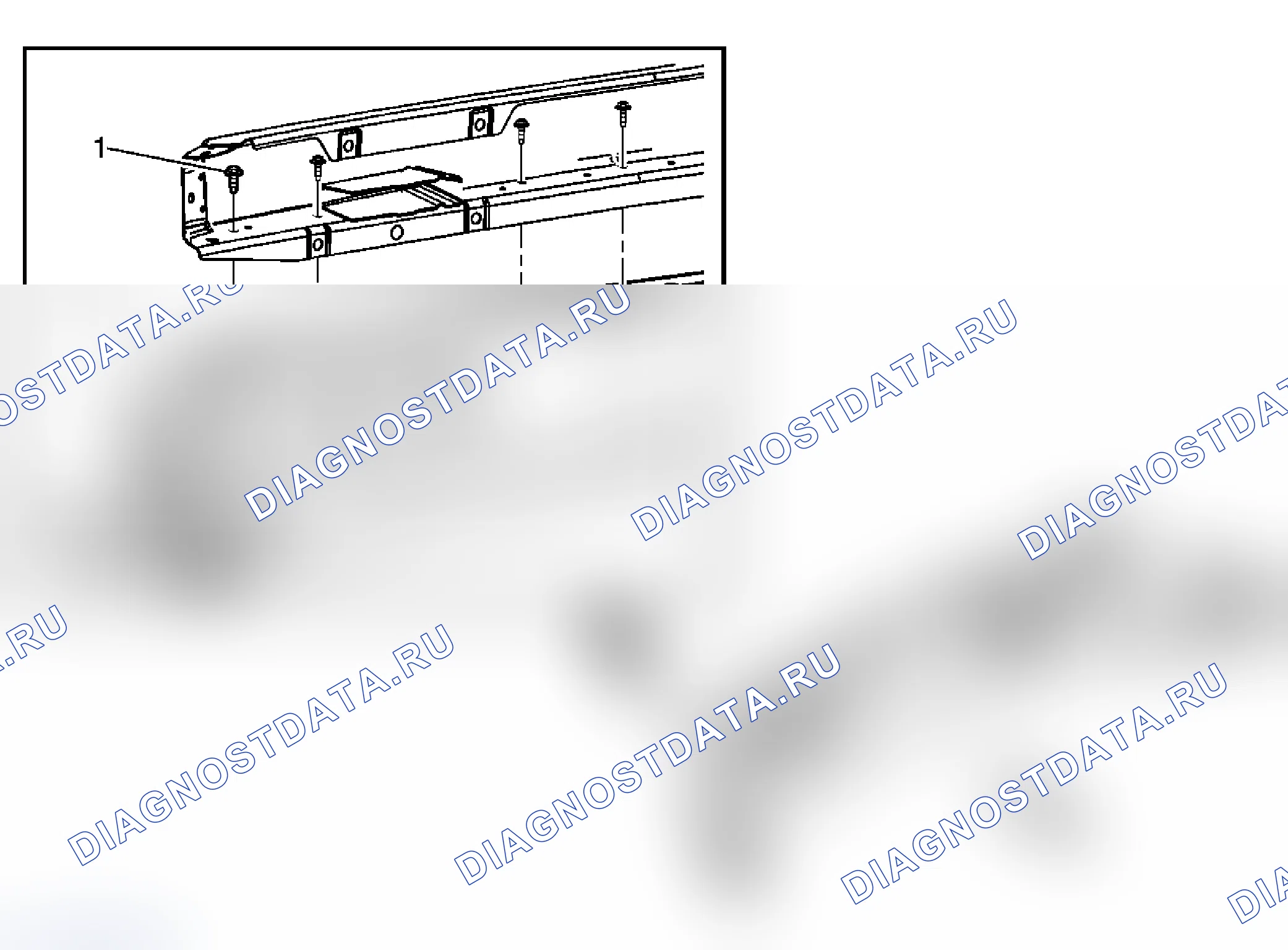 Рис. 17: Замена переднего дефлектора воздуха (Chevrolet). GMC Cab & Chassis Sierra 3500 HD 