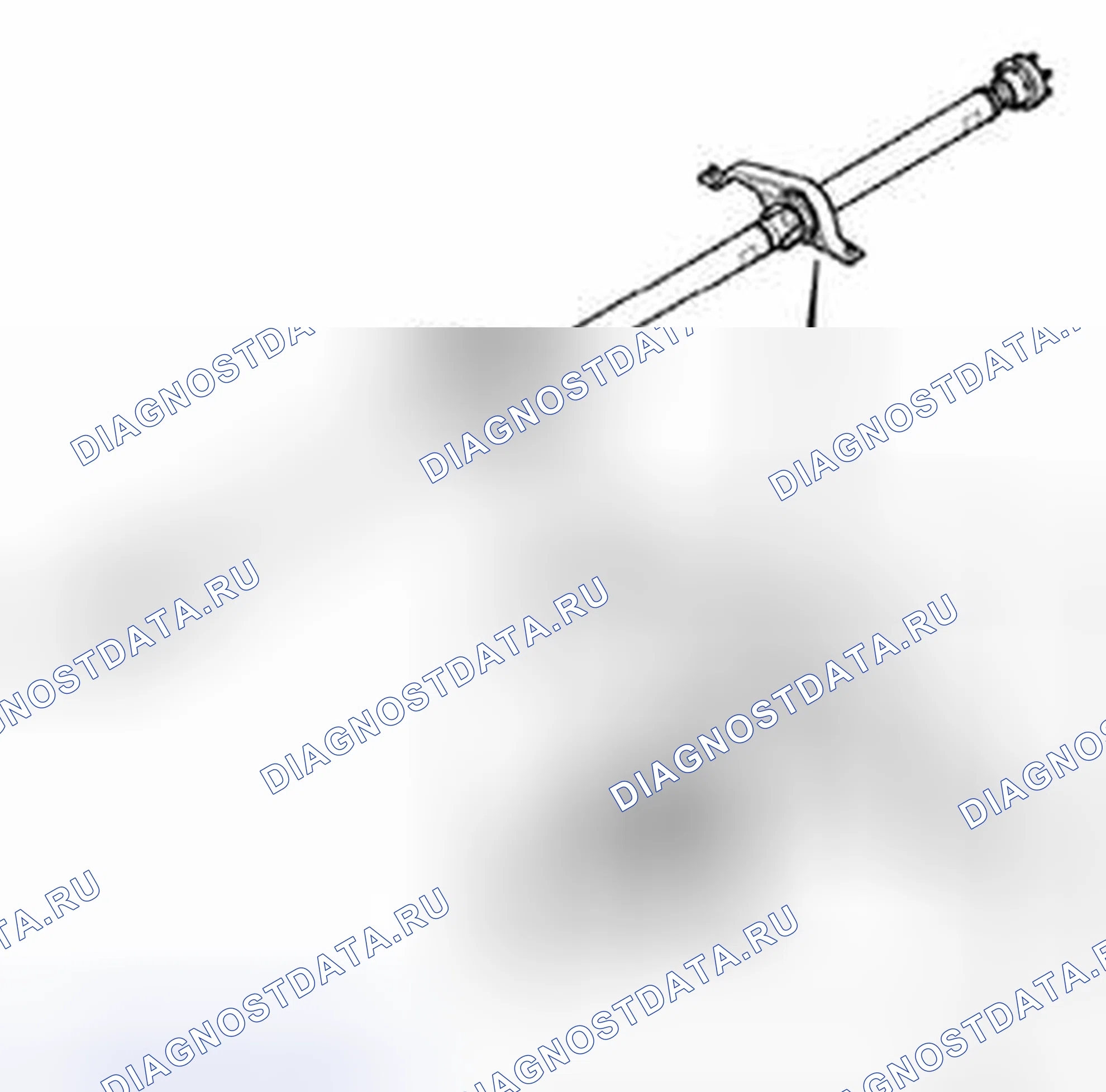 Рис. 131: Опорные подшипники. Saab 9-3 II