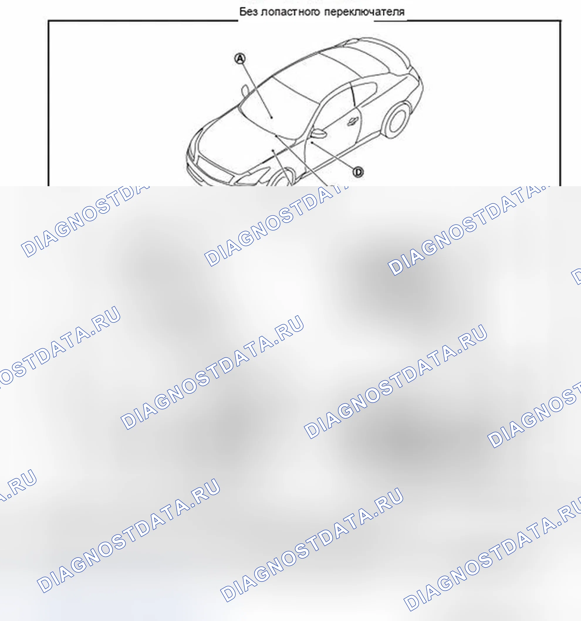 Рис. 218: Расположение компонентов. Infiniti G37 IV рестайлинг