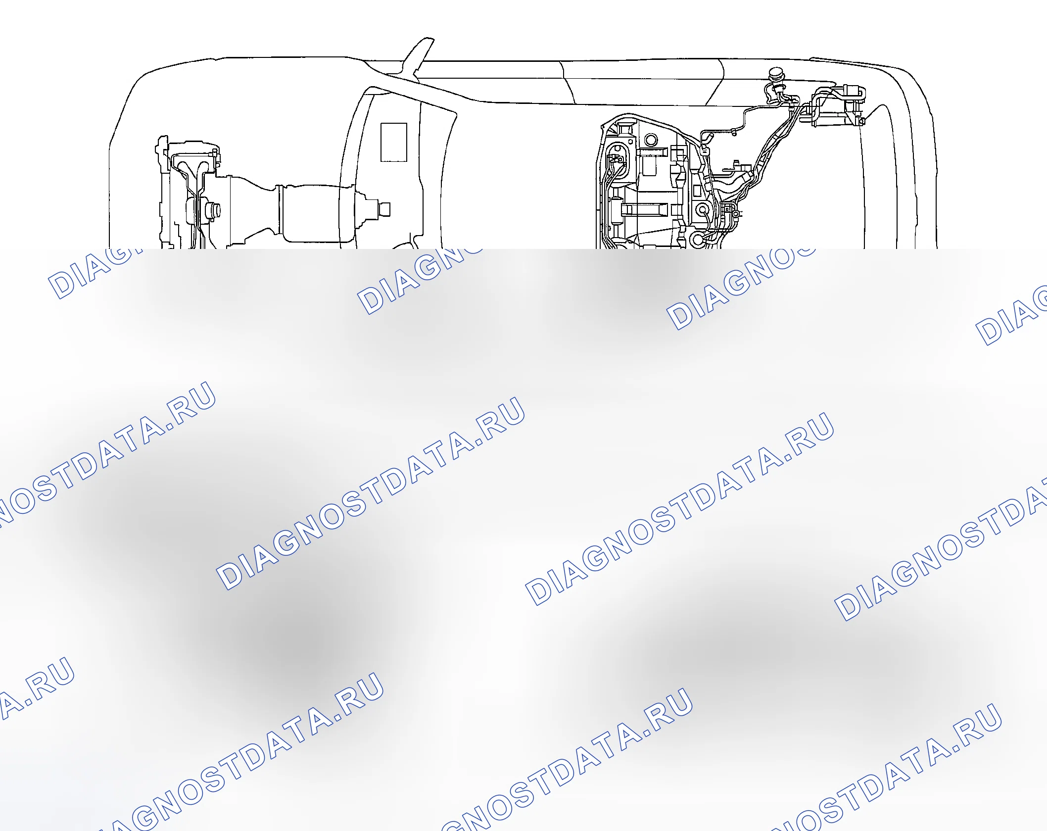 Рис. 303: ТРАНСМИССИЯ. Subaru Legacy BL/BP