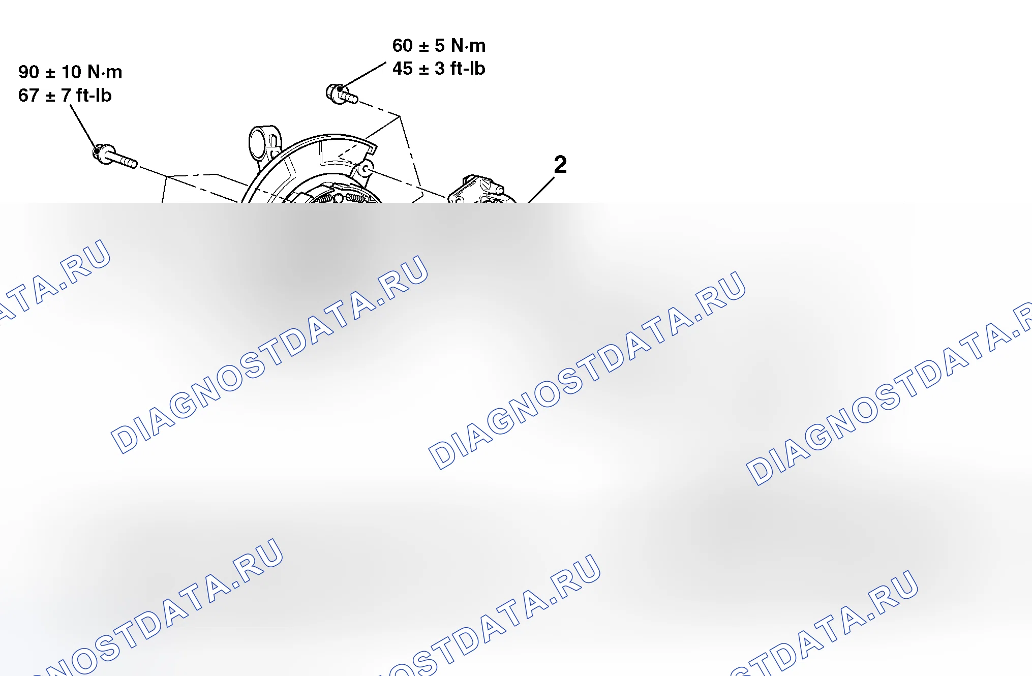 Рис. 74: ДЕМОНТАЖ И МОНТАЖ. Mitsubishi Endeavor I