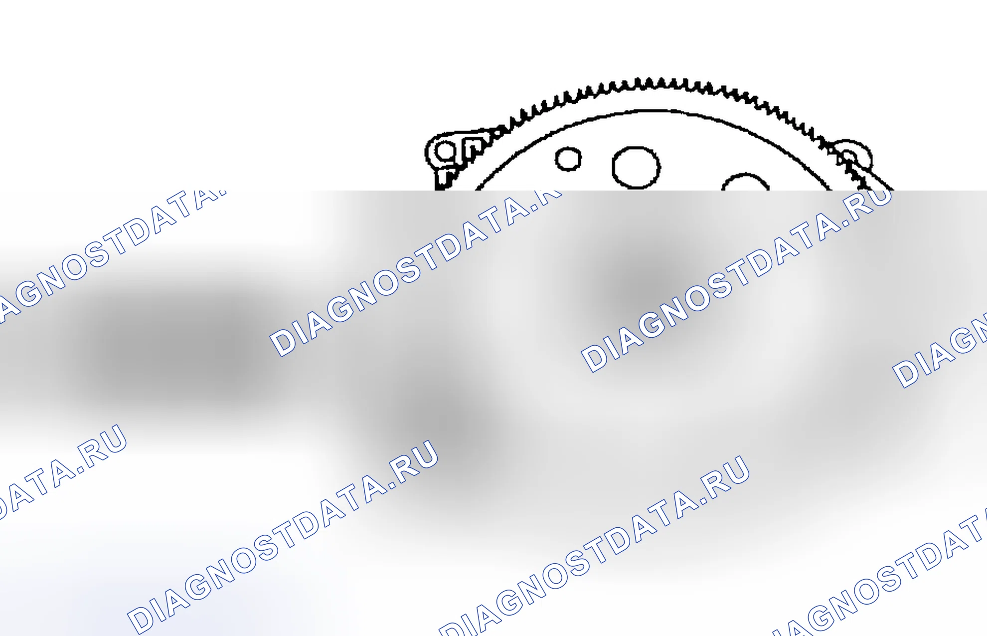 Рис. 207: МАХОВИК (MTX), ПРИВОДНАЯ ПЛАСТИНА (ATХ) РАЗБОРКА ПРИМЕЧАНИЕ. Mazda 6 GG рестайлинг