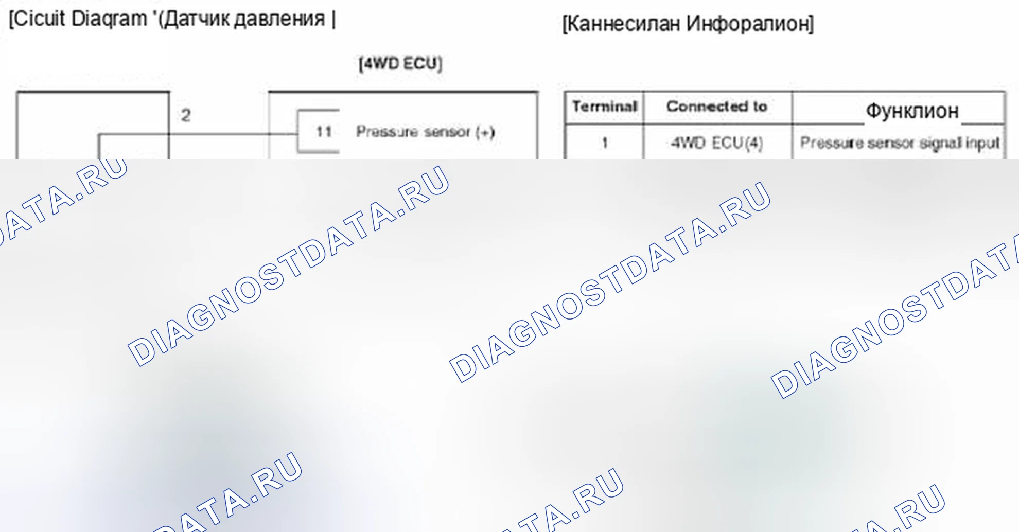 Рис. 44: Принципиальная схема. Hyundai Santa Fe III