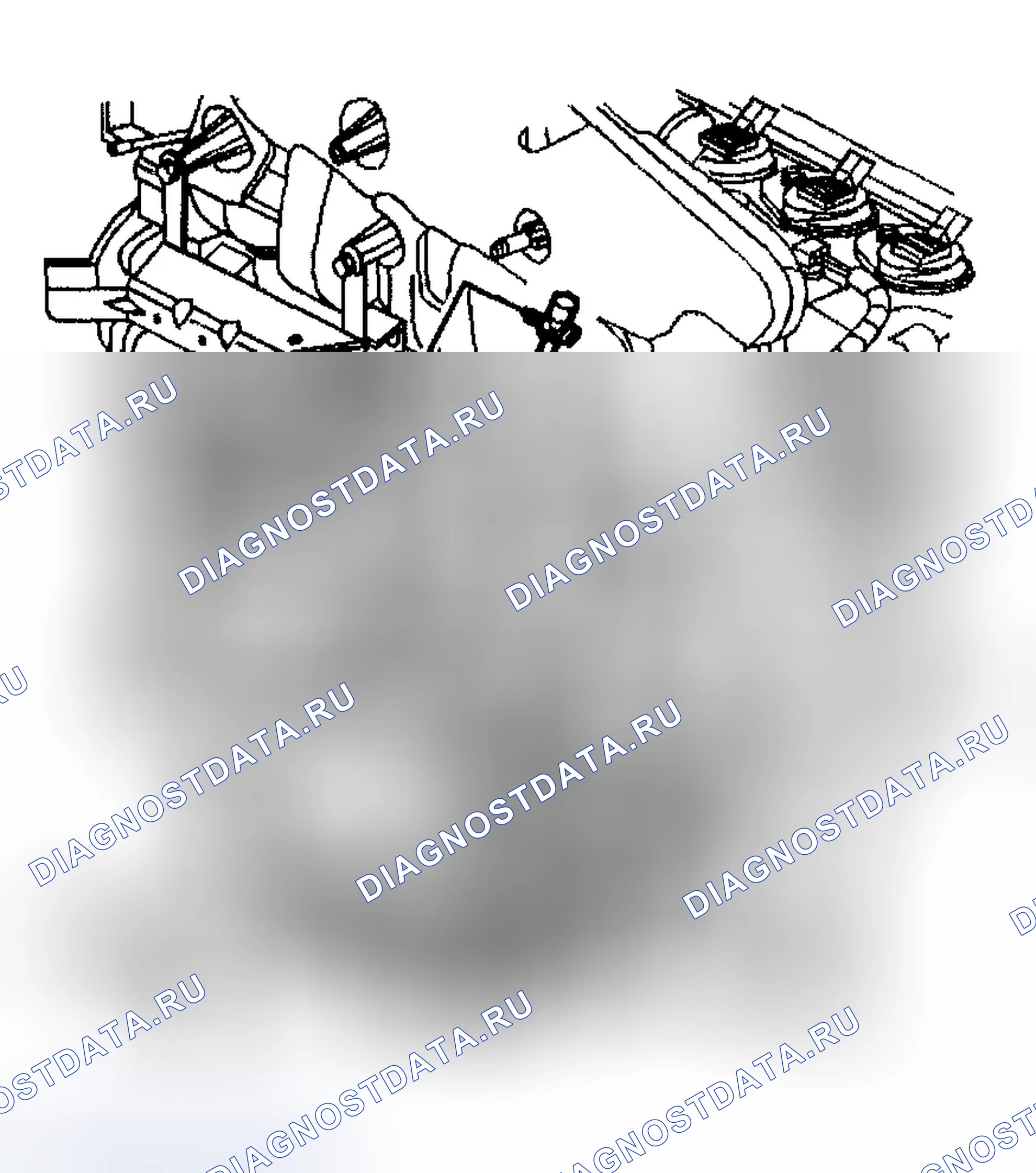 Рис. 59: Порядок демонтажа. Chevrolet TrailBlazer I