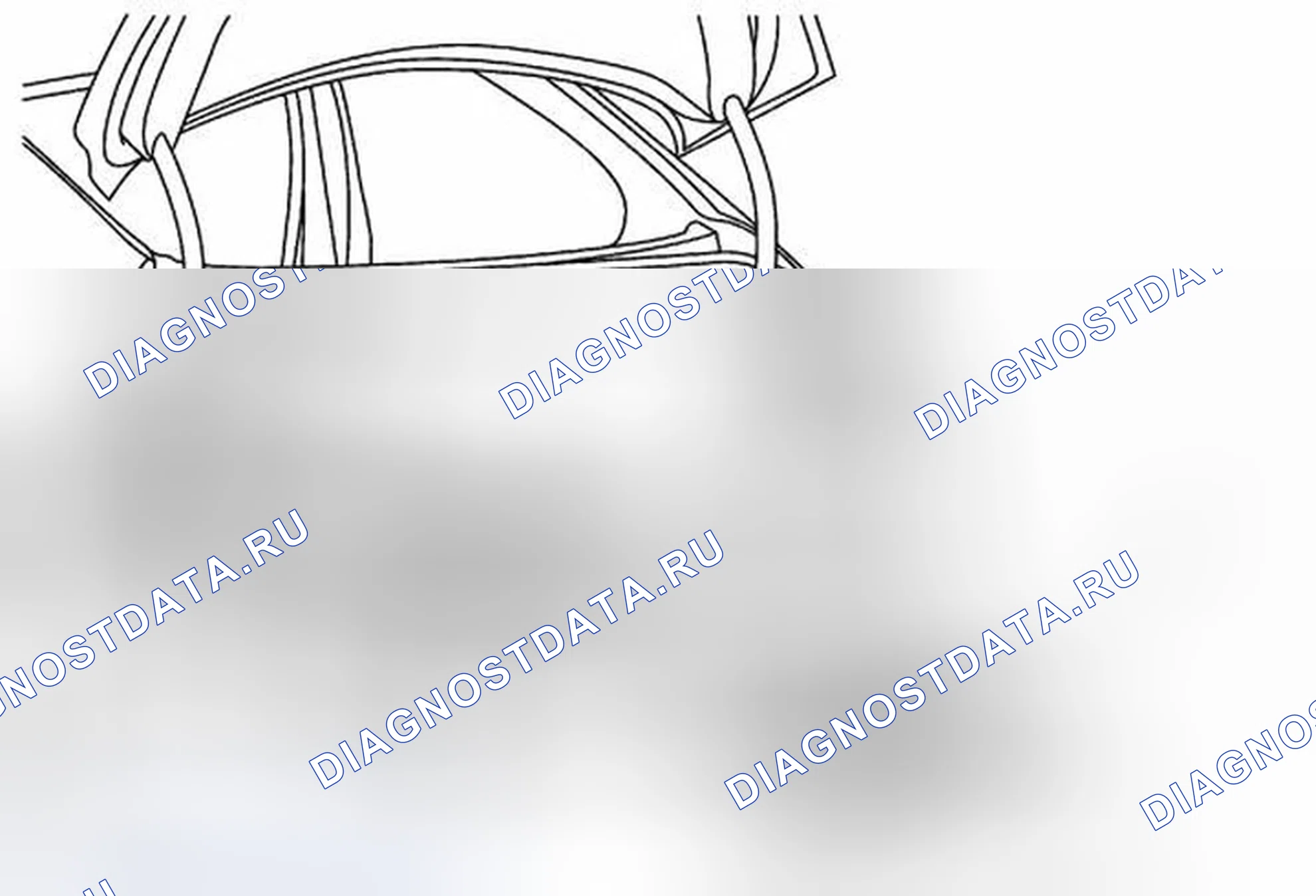 Рис. 16: Замена направляющей задней бампера (правая сторона). Buick Regal V