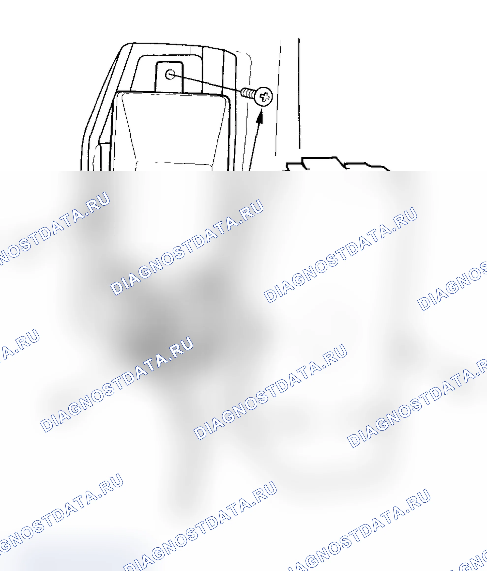 Рис. 460: Демонтаж. Acura MDX I