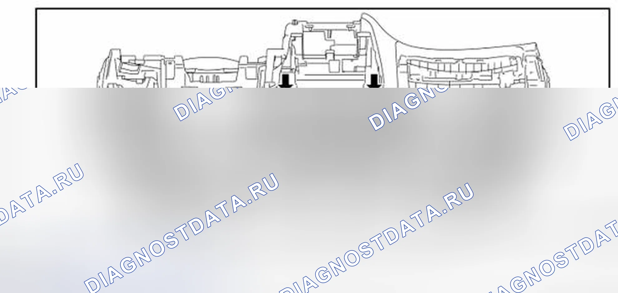 Рис. 198: ДЕМОНТАЖ. Nissan Quest IV