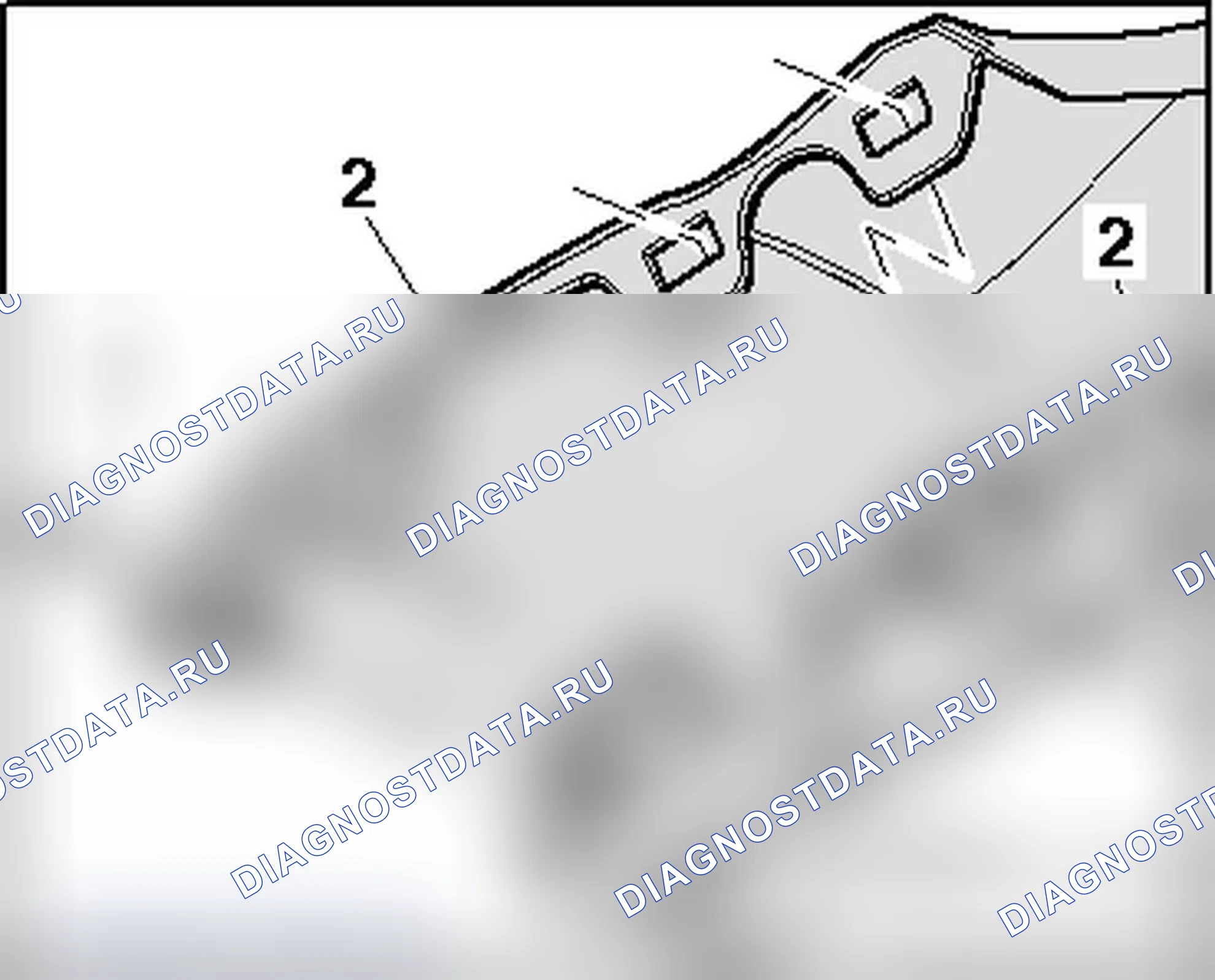 Рис. 3: ШТИФТ КРЕПЛЕНИЯ КРЫШКИ. Audi Q7 4L рестайлинг