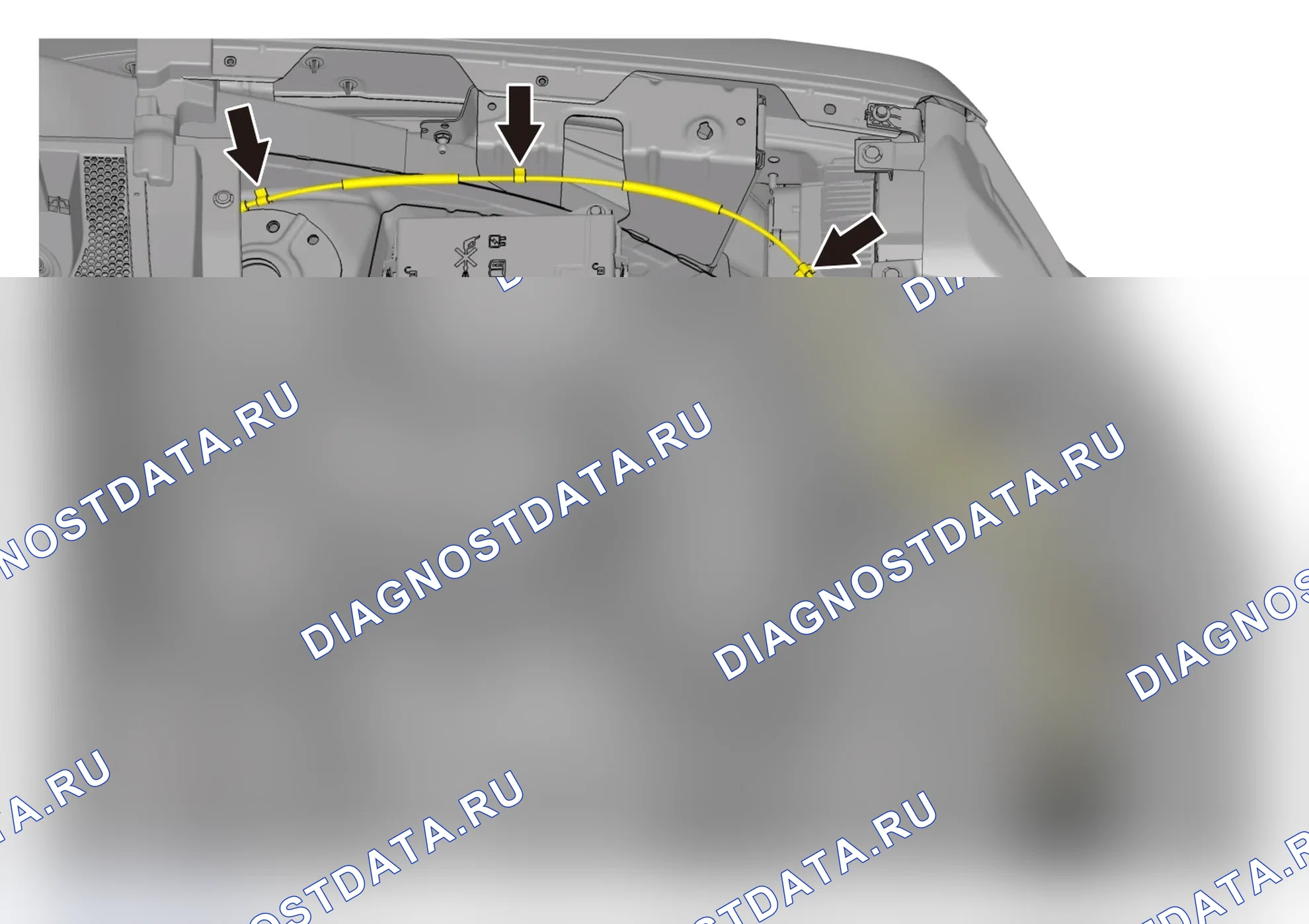 Как снять и установить капот — Haval Dargo. Haval Dargo I