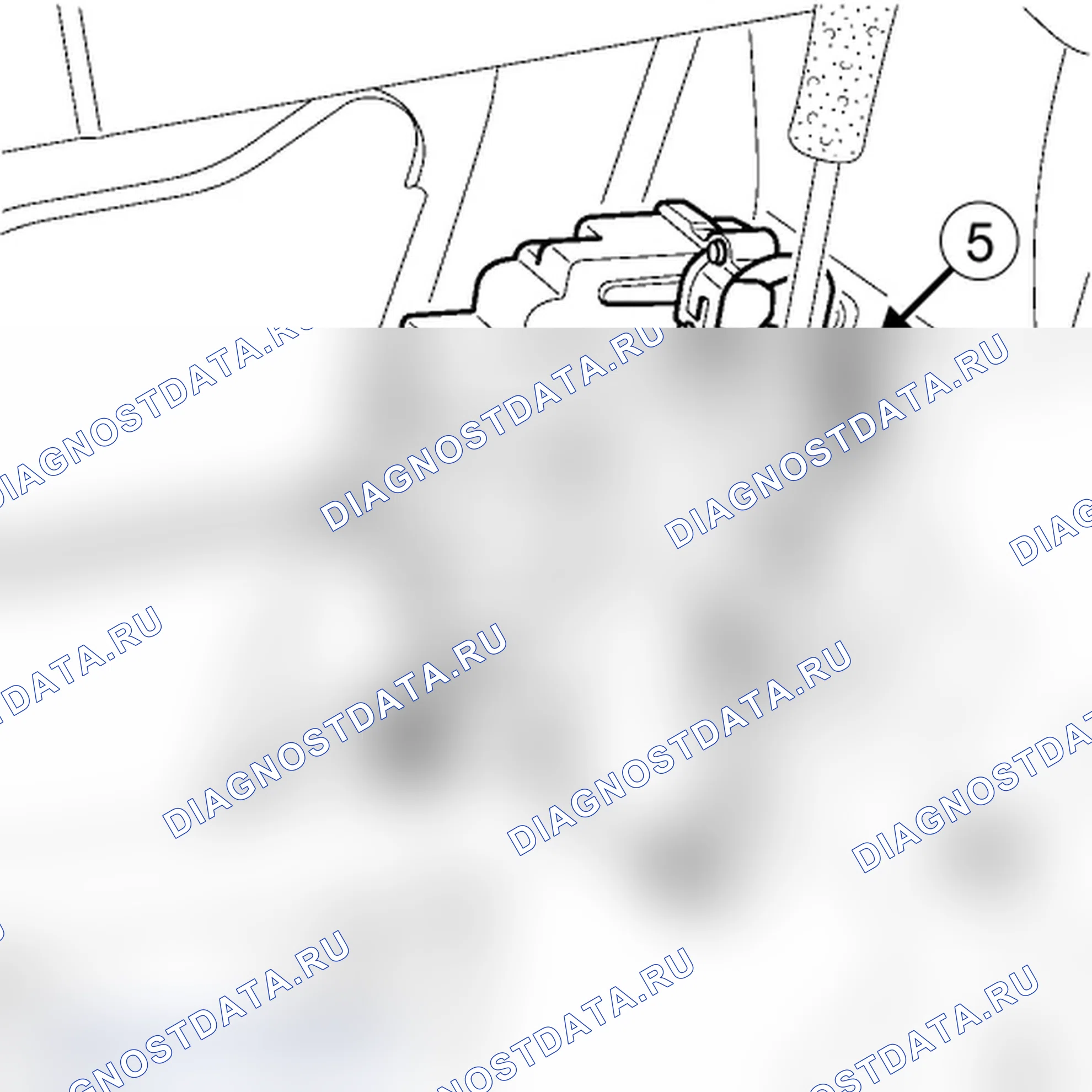 Замок задней боковой двери. Renault Scenic II