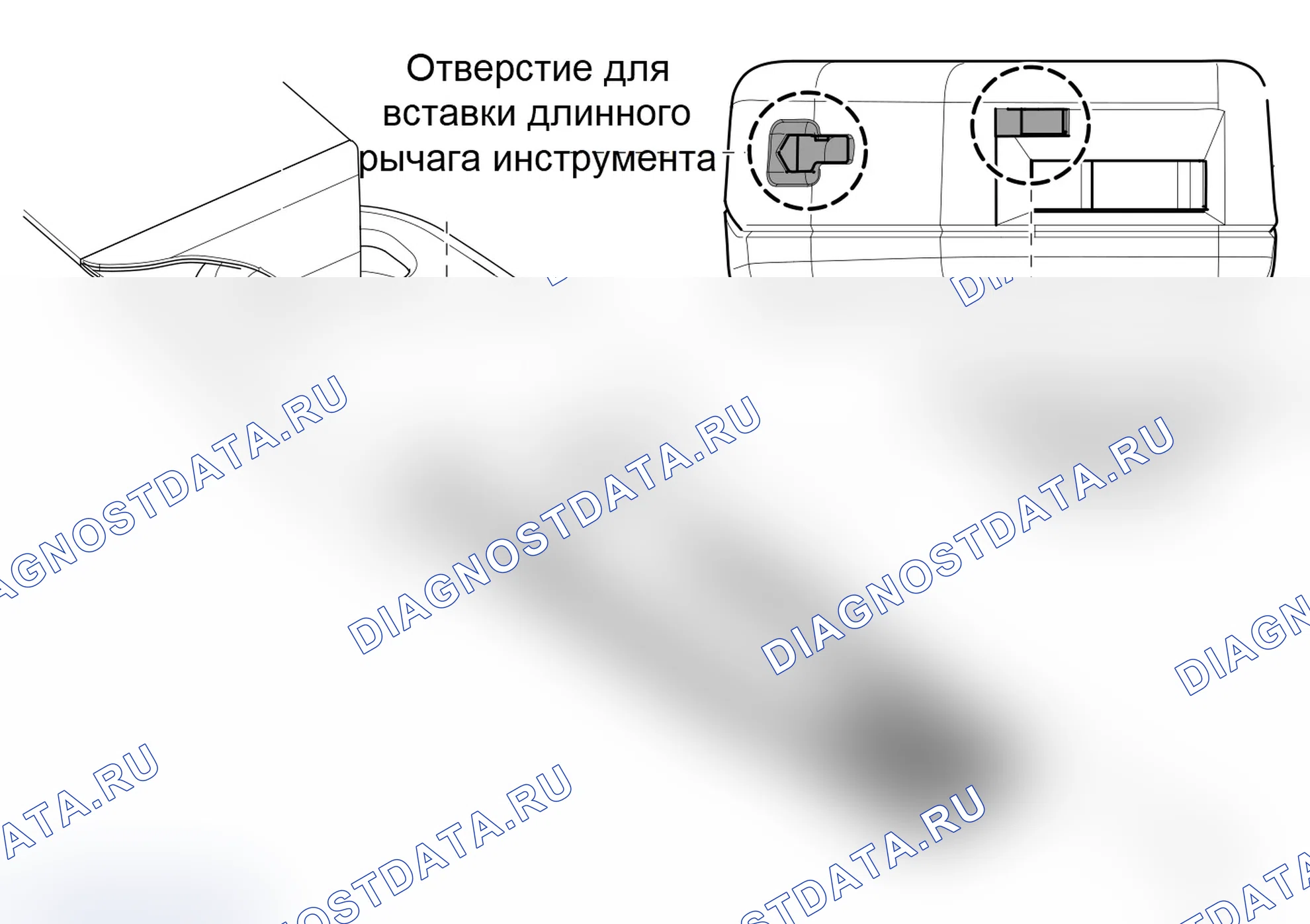 Инструкция по эксплуатации Инструмента для разблокировки ZEZF068717- предварительно натянутого концевого листа ремня безопасности. — Wey Coffee-01. Wey Coffee 01 I