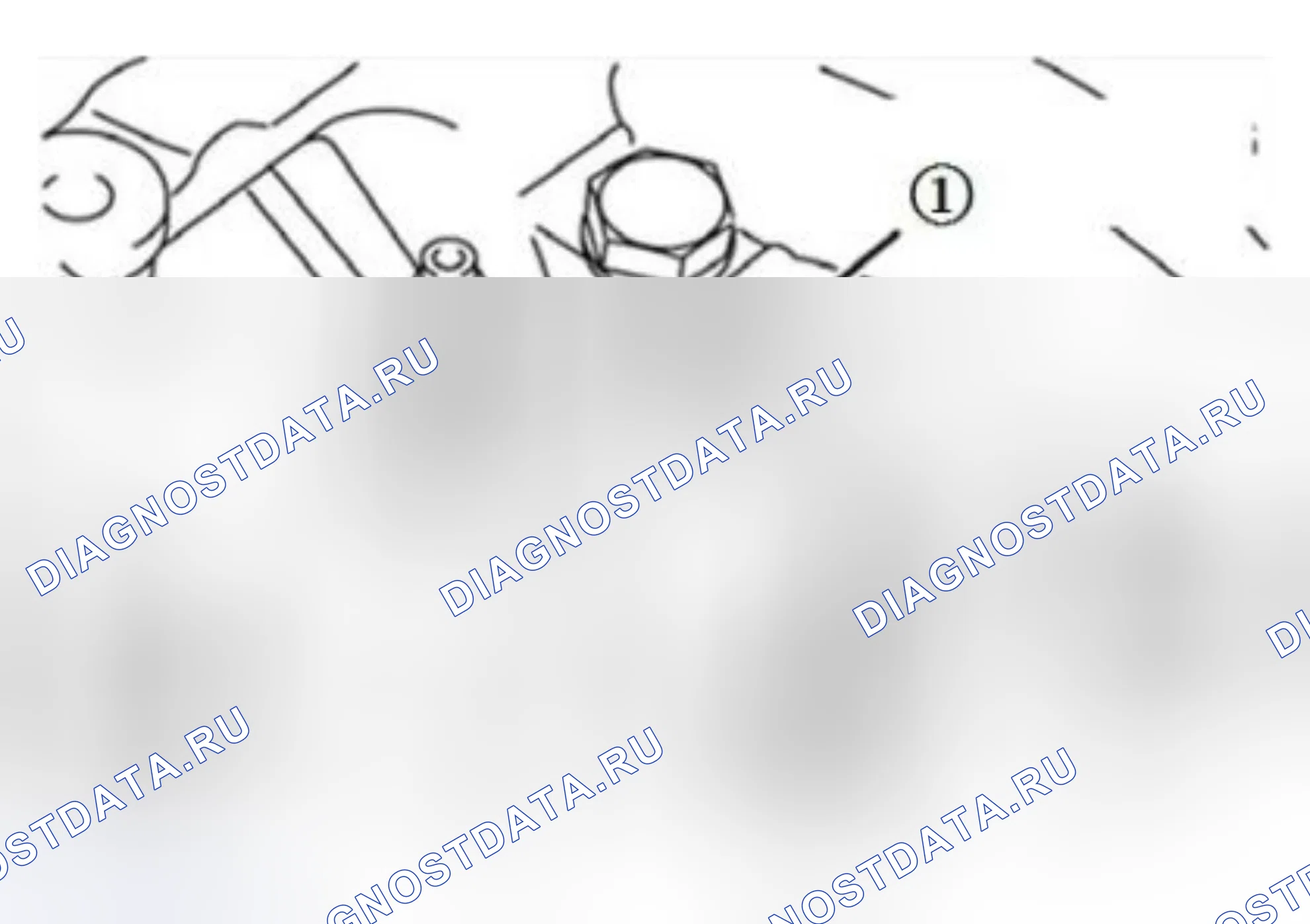 Проверка зазора между масляными мембранами коленчатого вала — Great Wall Wingle-5. Great-Wall Wingle 5 I
