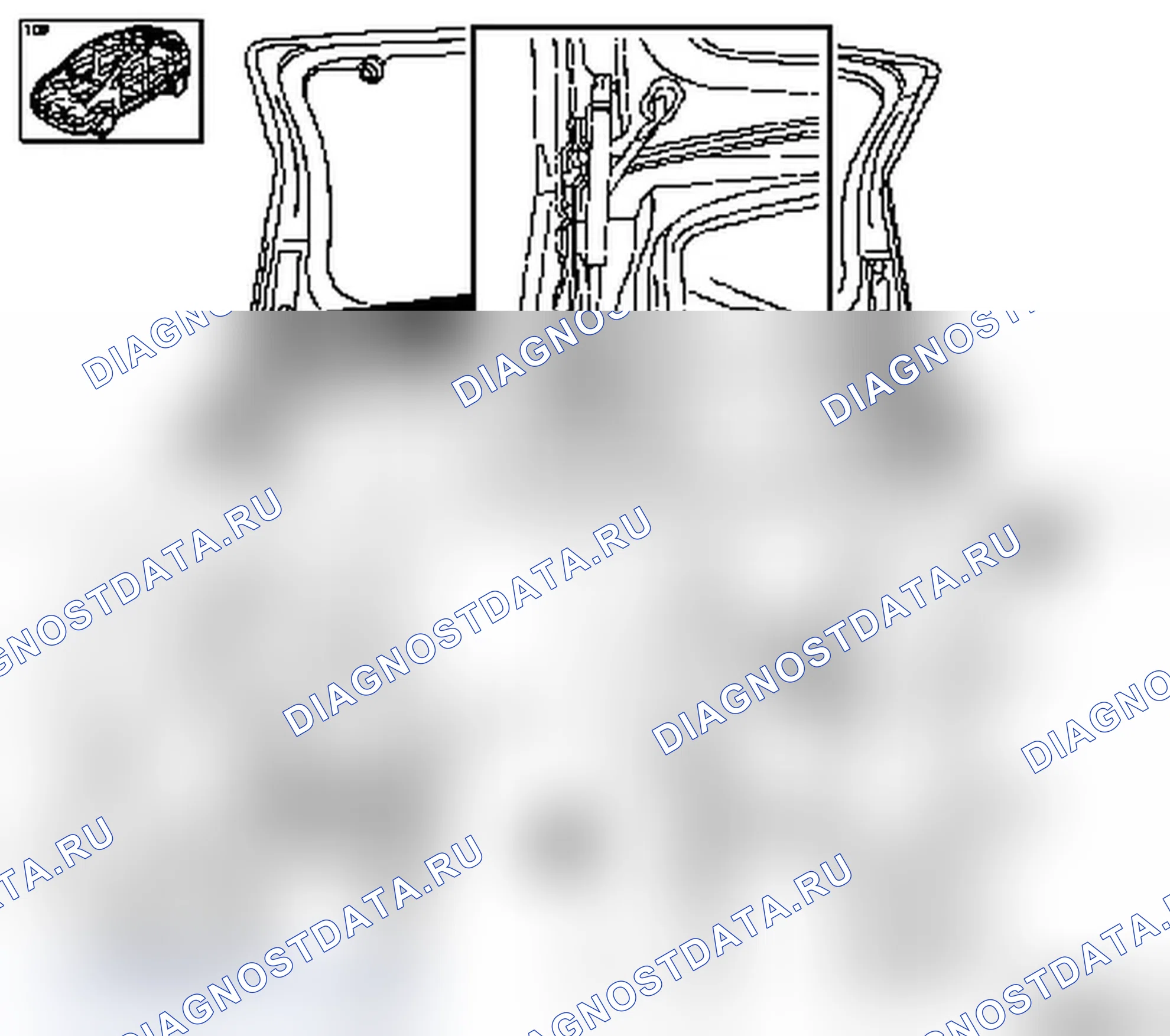 Замена пневматической пружины крышки багажника (модель F 69). Opel Signum I рестайлинг
