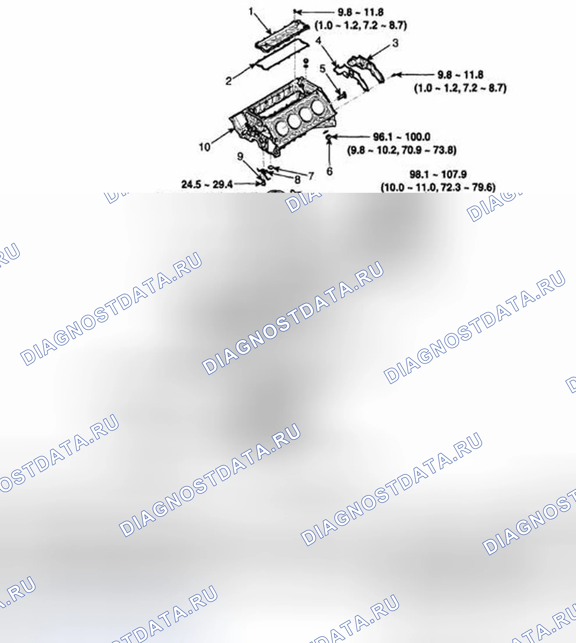 Рис. 409: Компоненты. Hyundai Genesis I
